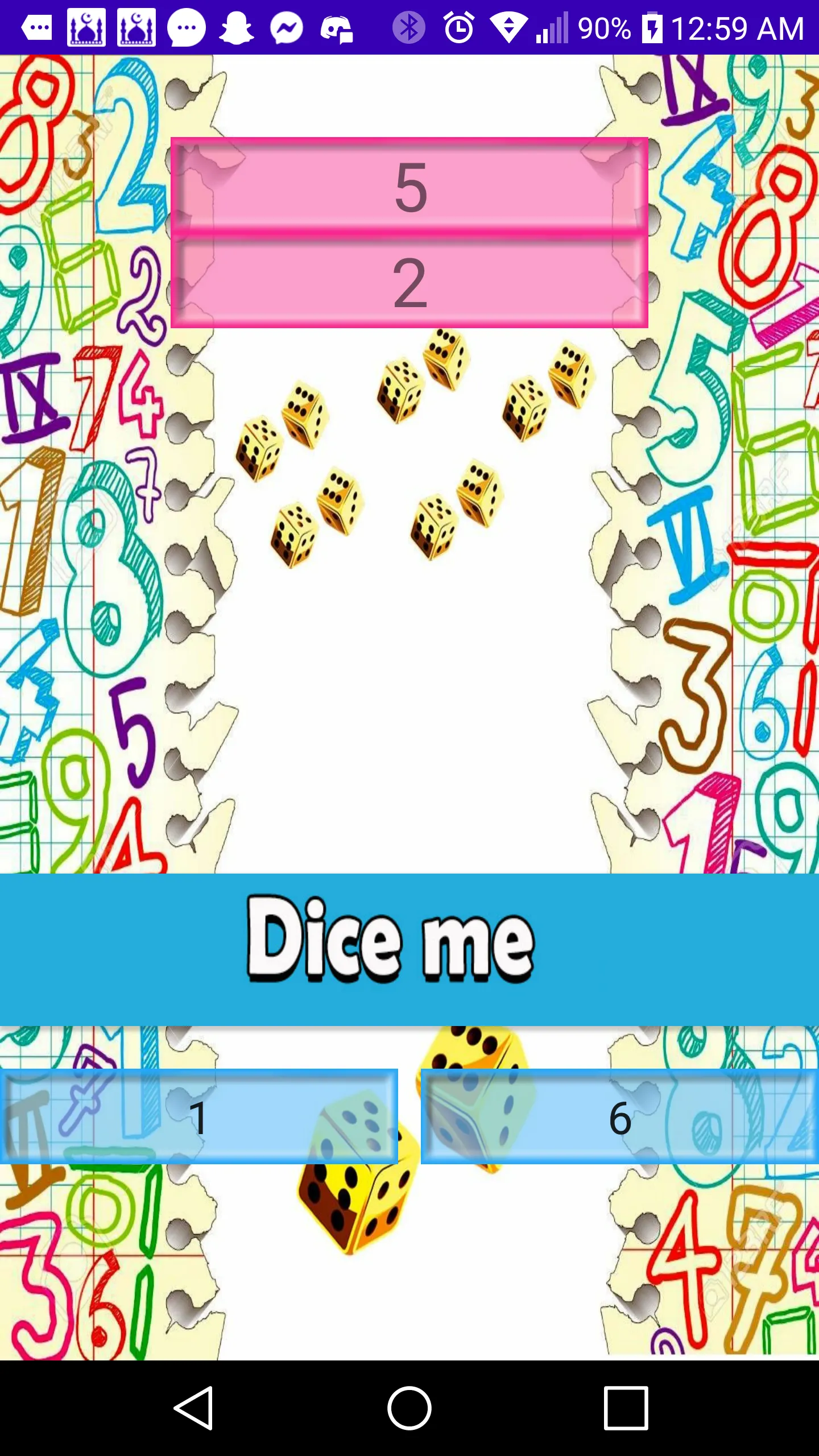 Dice me | Indus Appstore | Screenshot