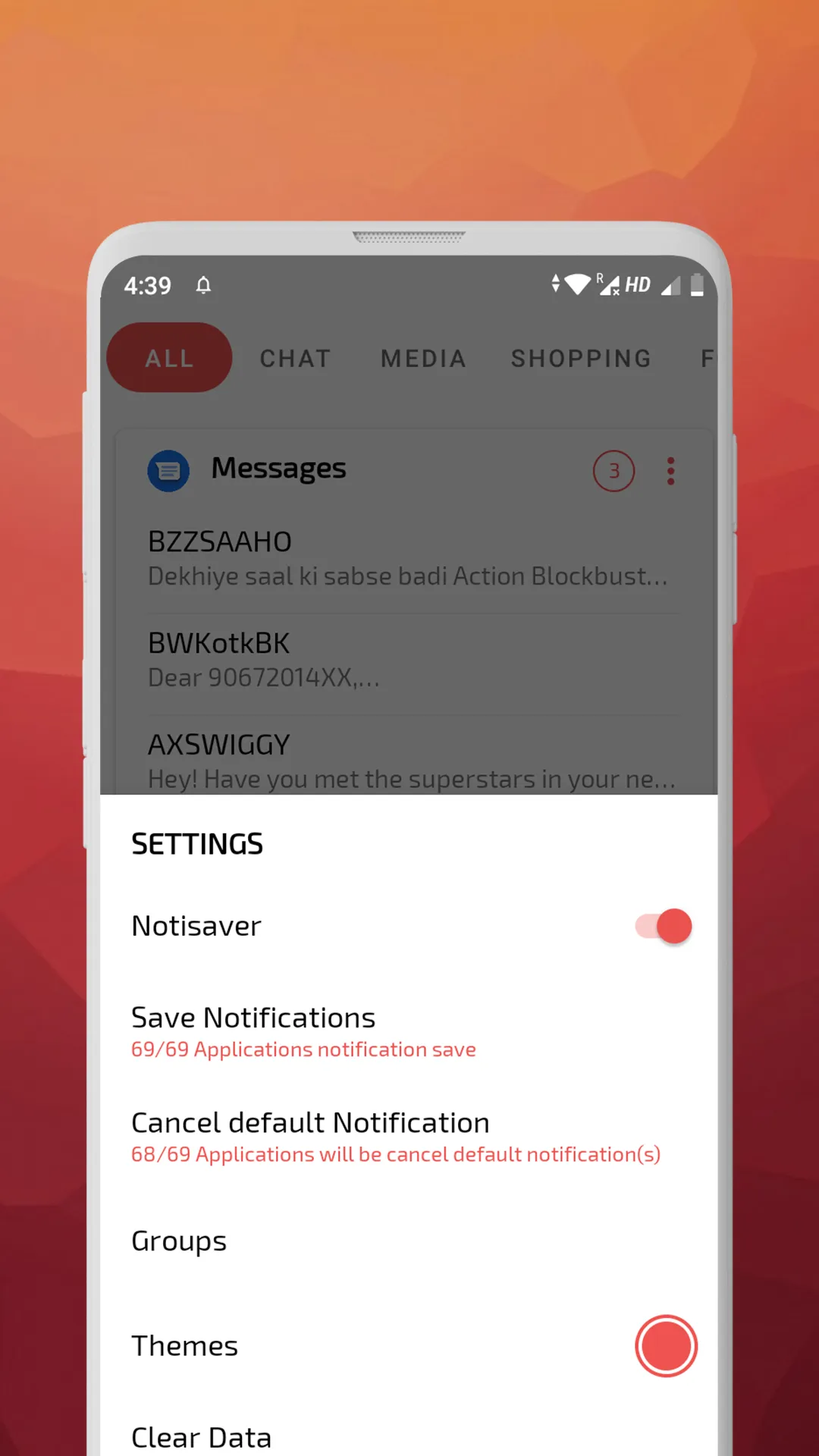 Notisaver-Notification history | Indus Appstore | Screenshot