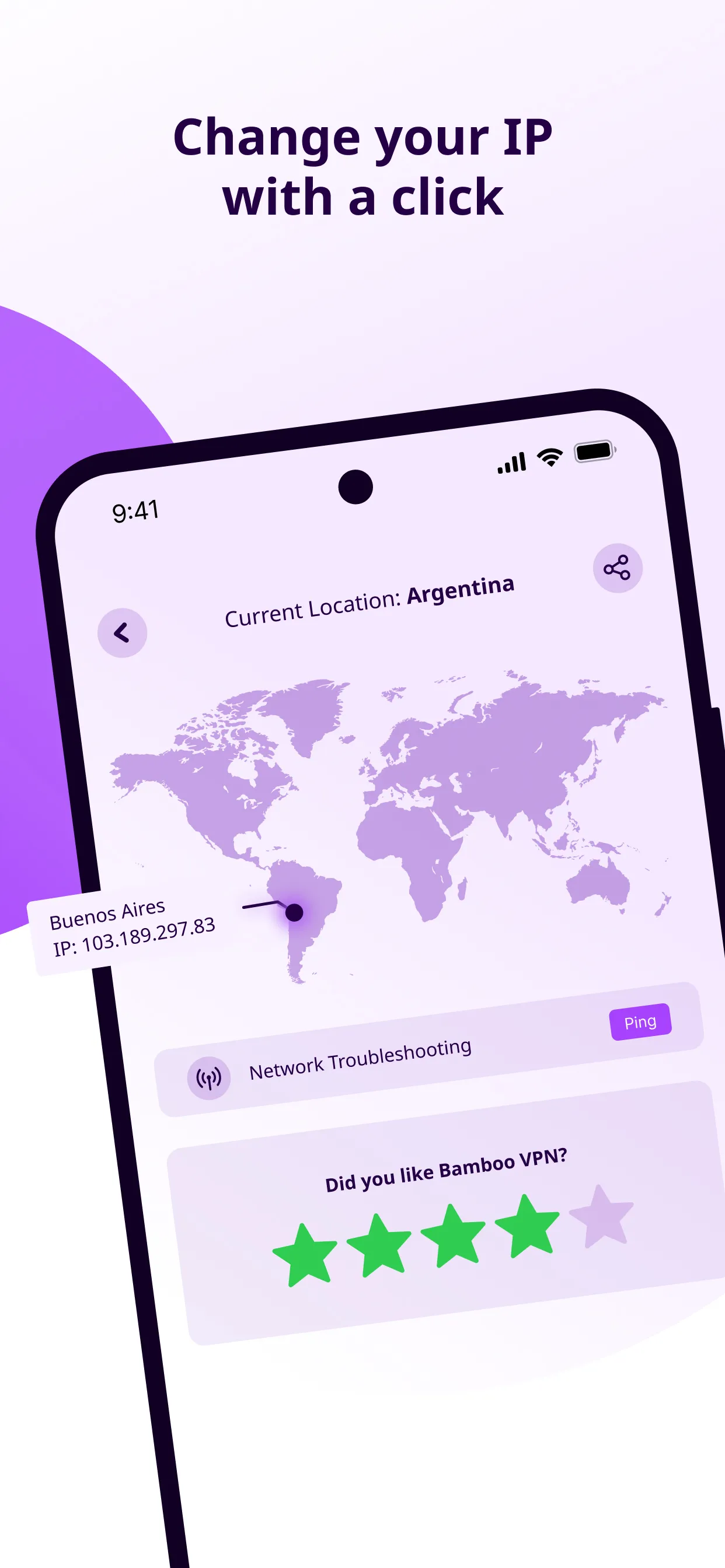 Bamboo VPN | Indus Appstore | Screenshot
