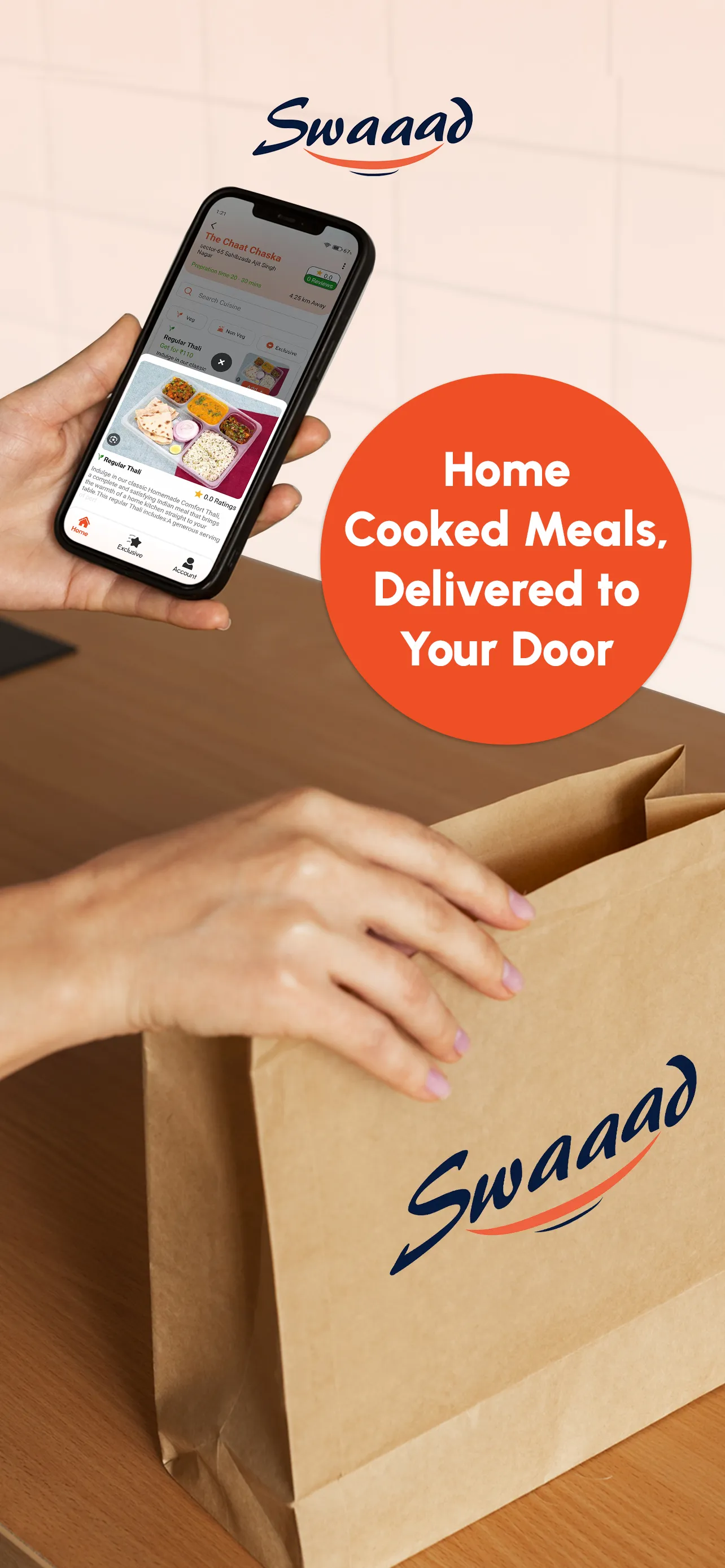 Swaaad-Homemade Food Delivery | Indus Appstore | Screenshot