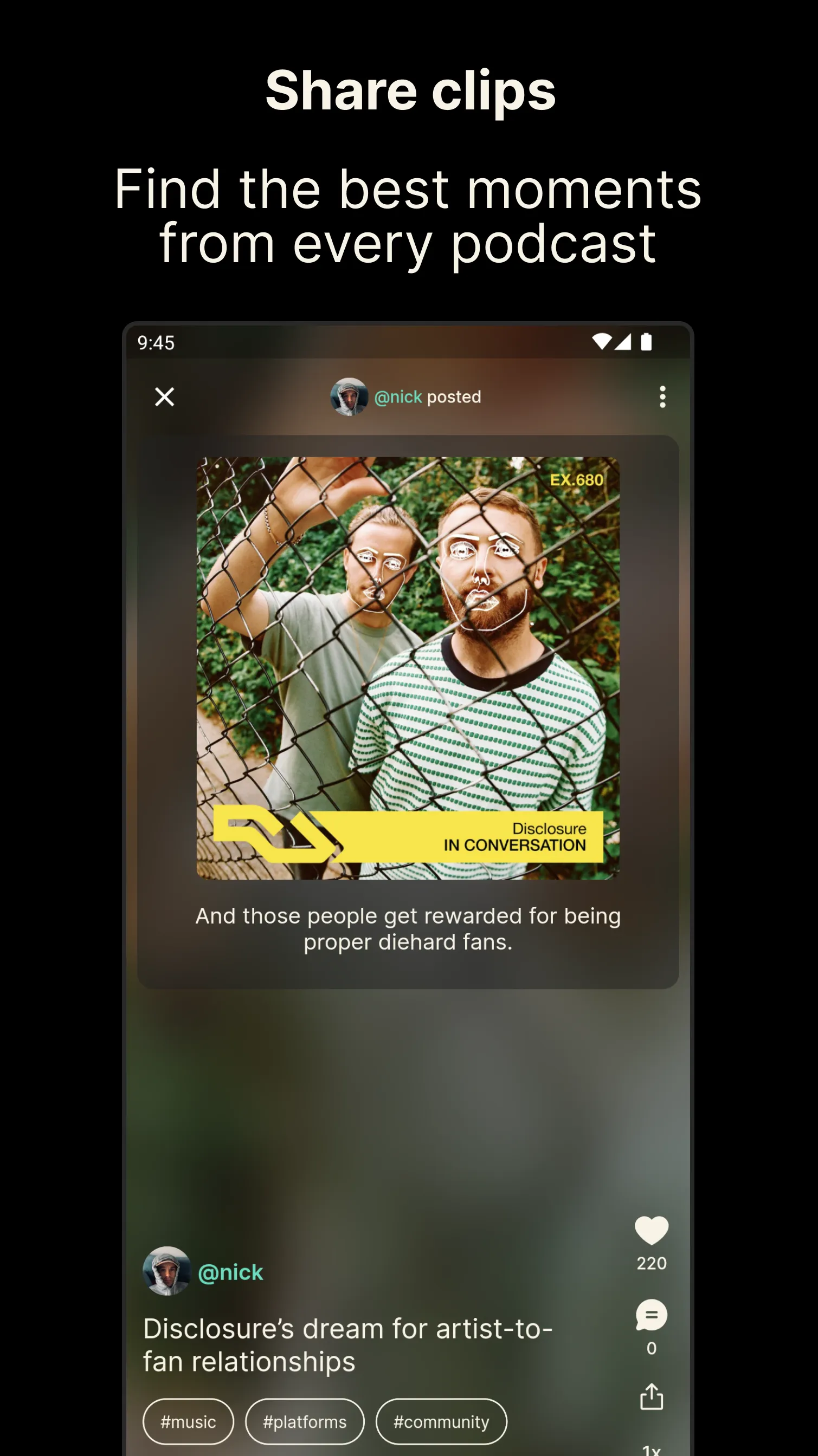 Fountain: Podcasts & Music | Indus Appstore | Screenshot