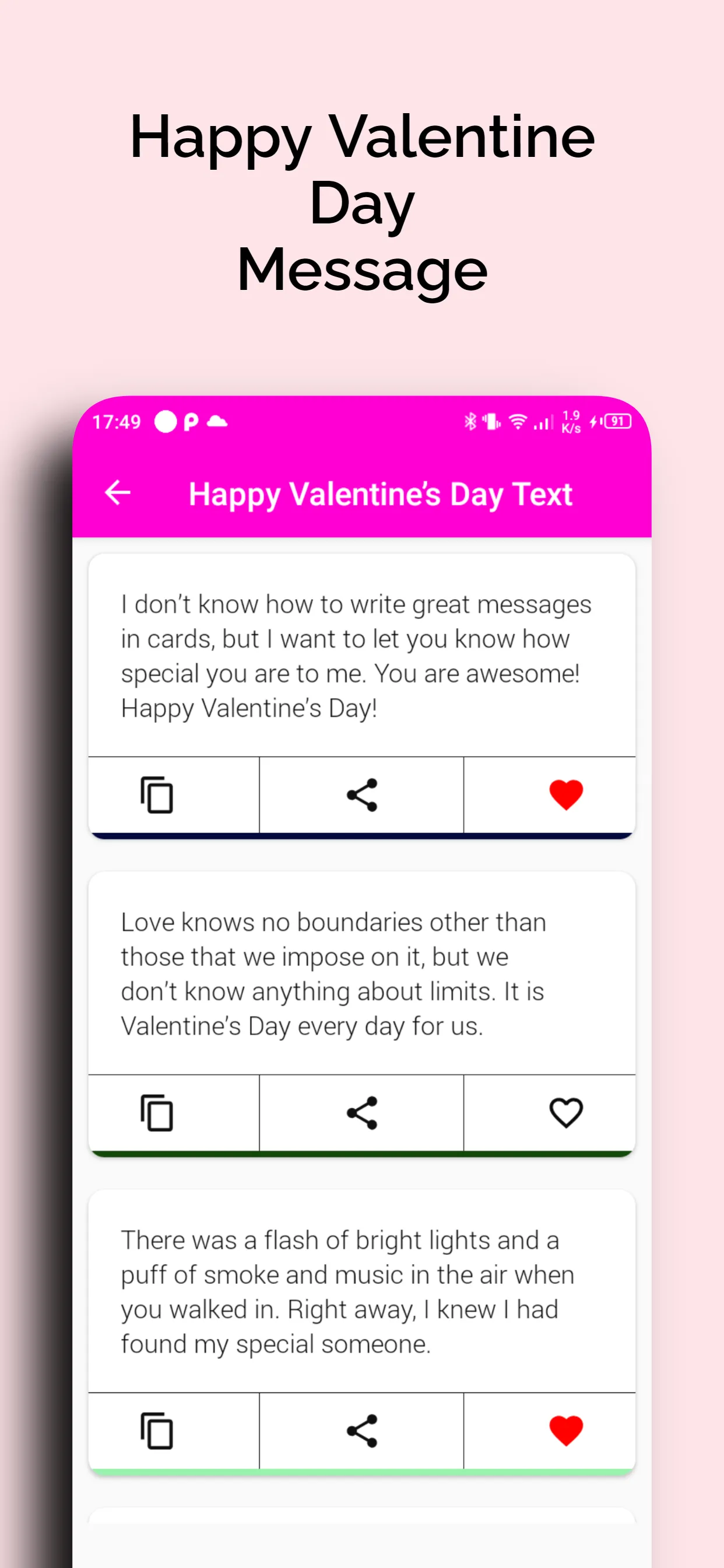 Happy Valentine Day Message | Indus Appstore | Screenshot