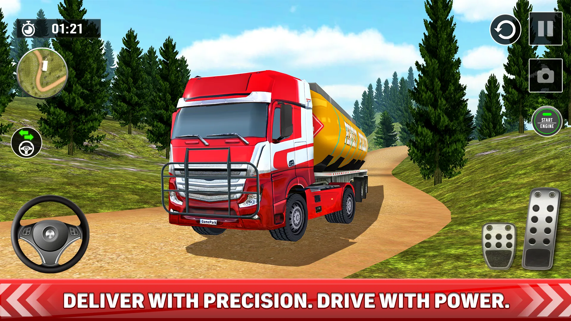 Oil Truck Games: Driving Games | Indus Appstore | Screenshot