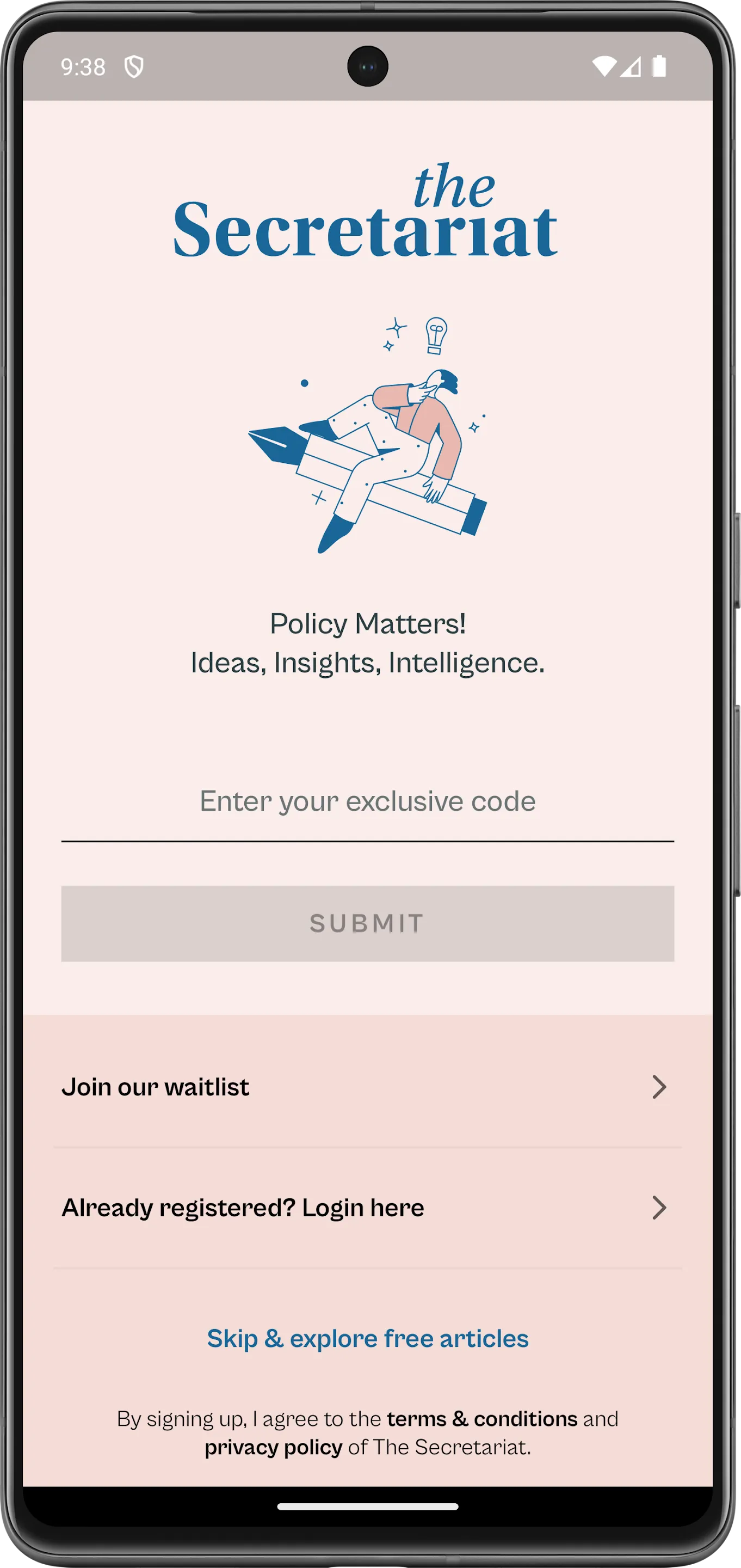 The Secretariat News | Indus Appstore | Screenshot