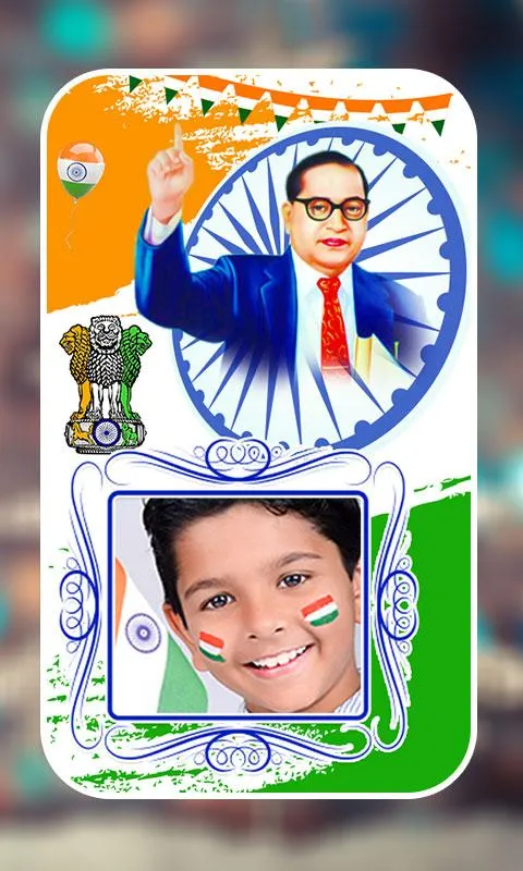 Ambedkar Jayanti Photo Frames | Indus Appstore | Screenshot