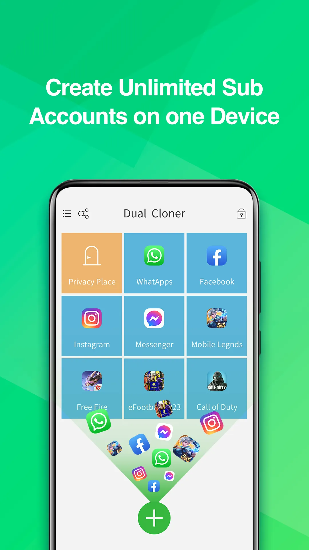 Dual Cloner - App Dual Space | Indus Appstore | Screenshot