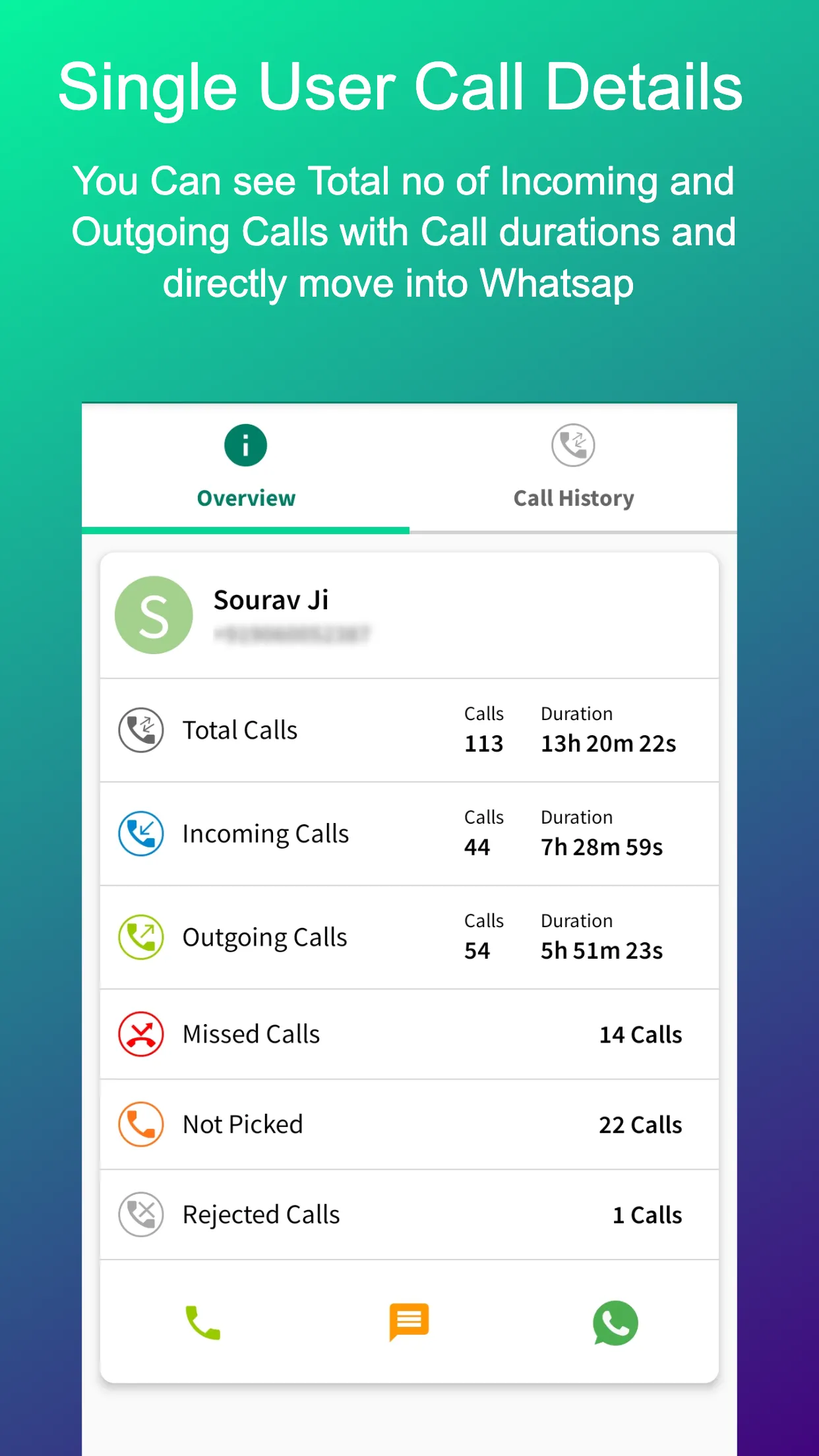 Call Analysis - Call Backup | Indus Appstore | Screenshot