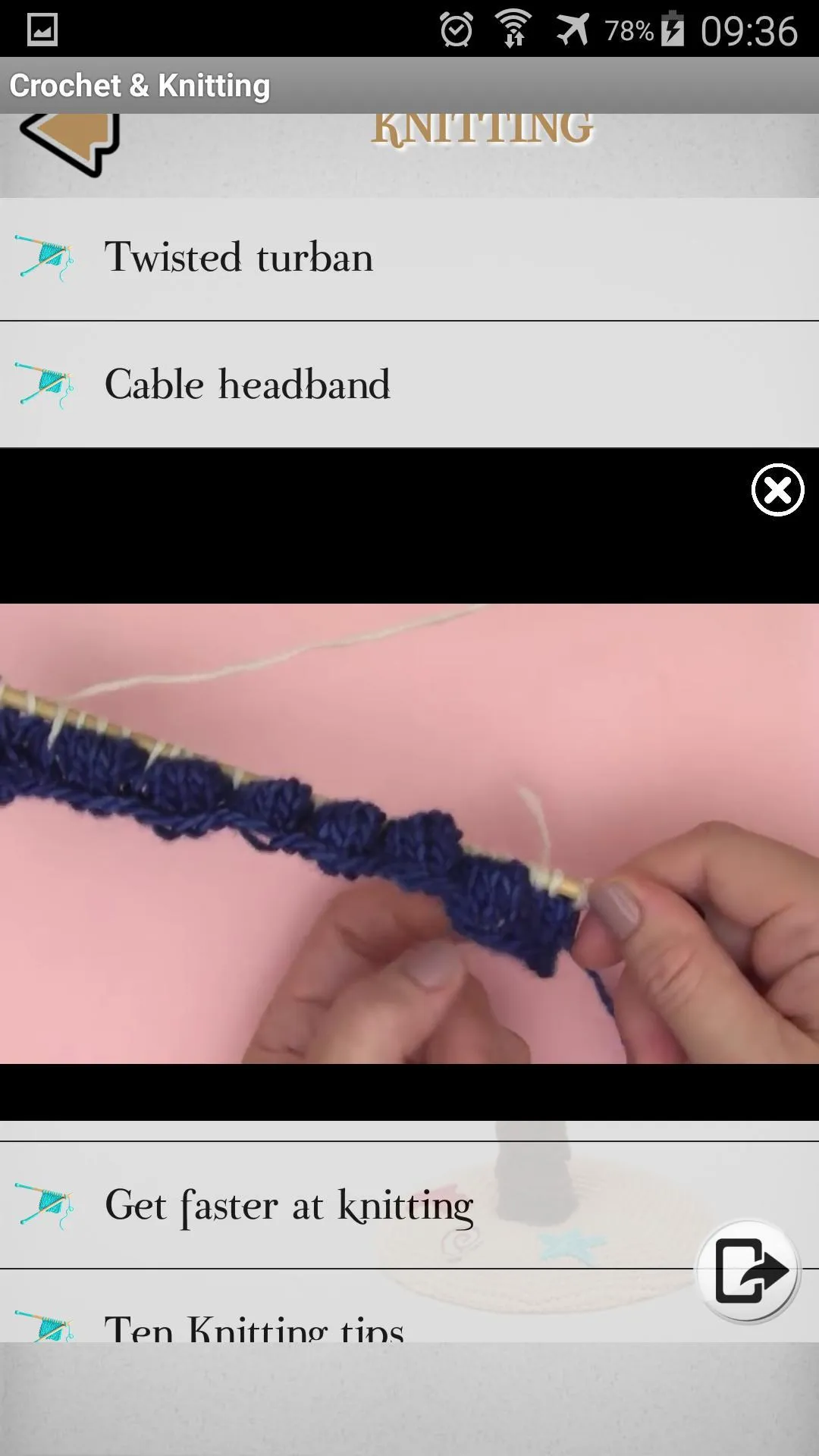 Crochet - Knitting - Embroider | Indus Appstore | Screenshot