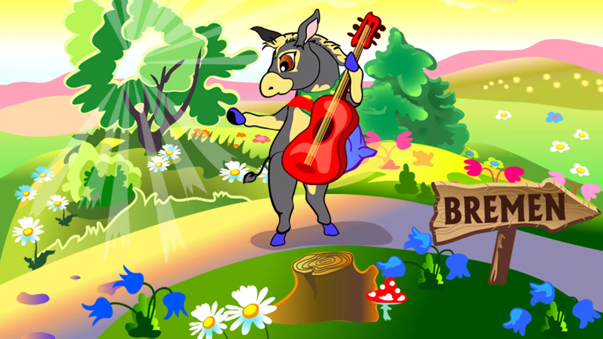 Bremen Town Musicians for Kids | Indus Appstore | Screenshot