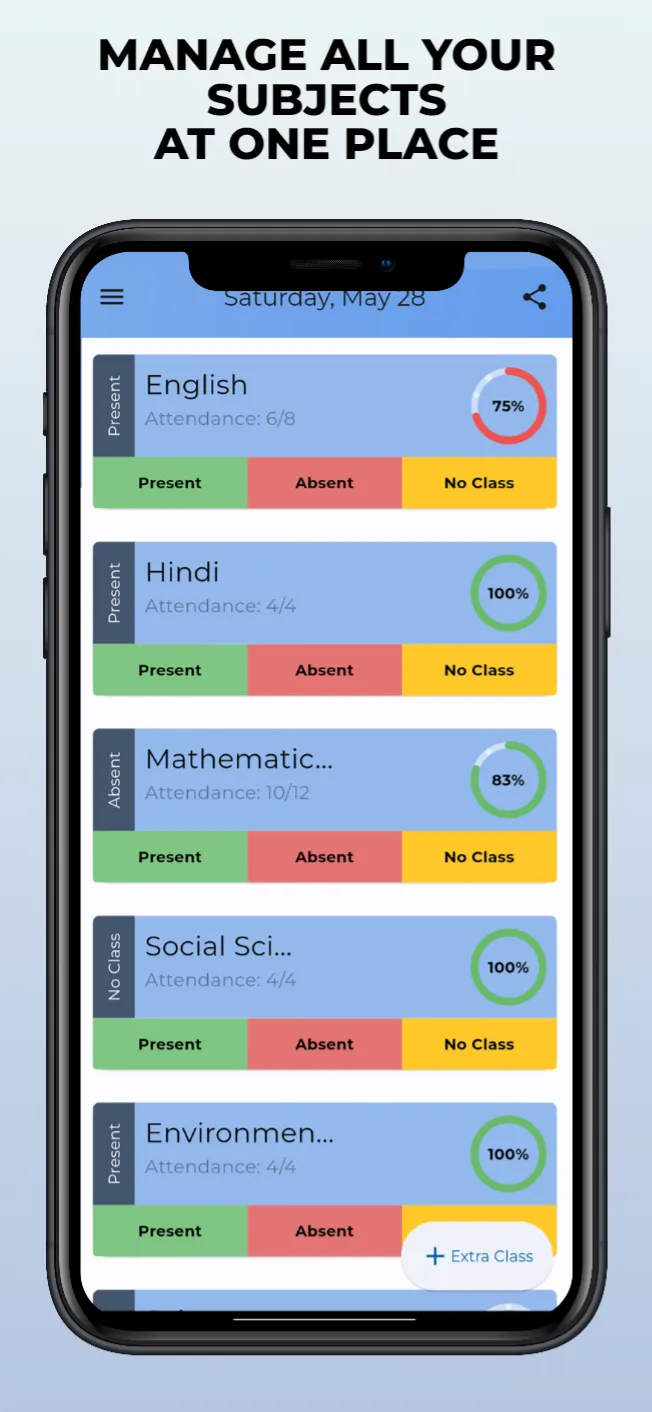 BunkWell - Attendance Manager | Indus Appstore | Screenshot