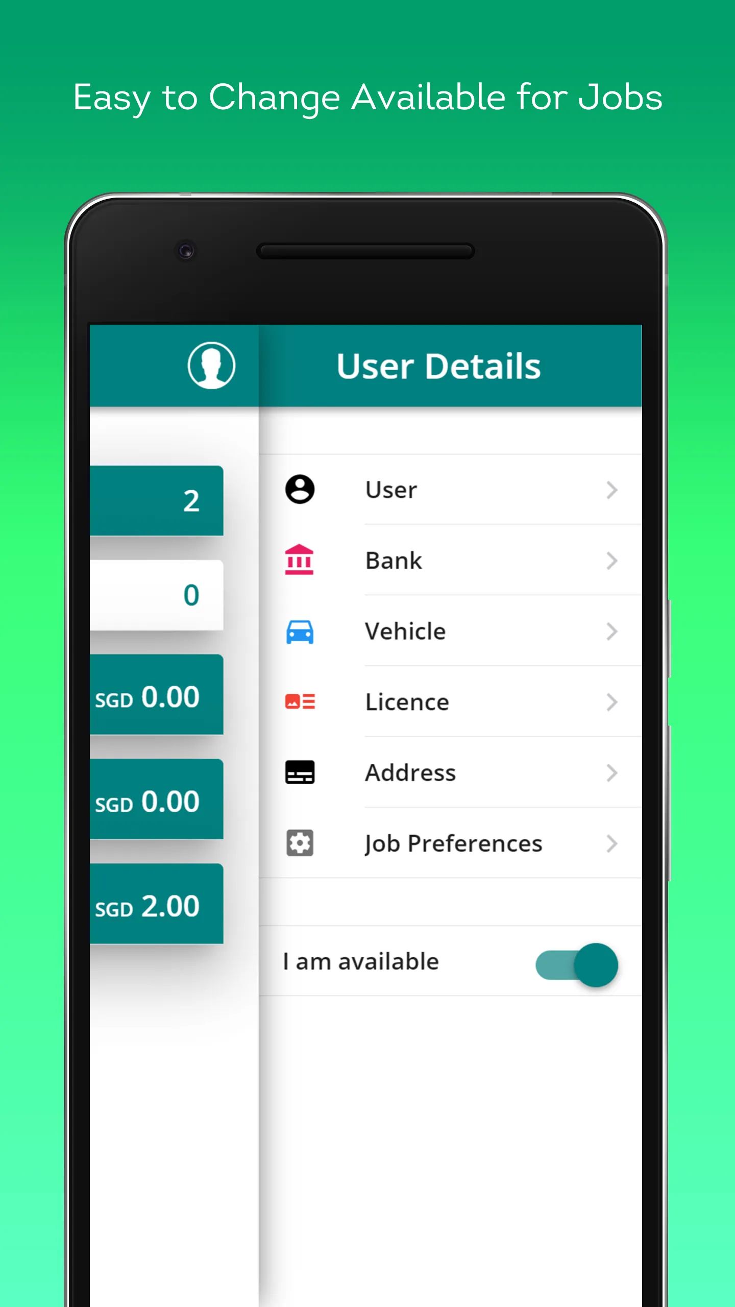 ULACAB DRIVER SG | Indus Appstore | Screenshot