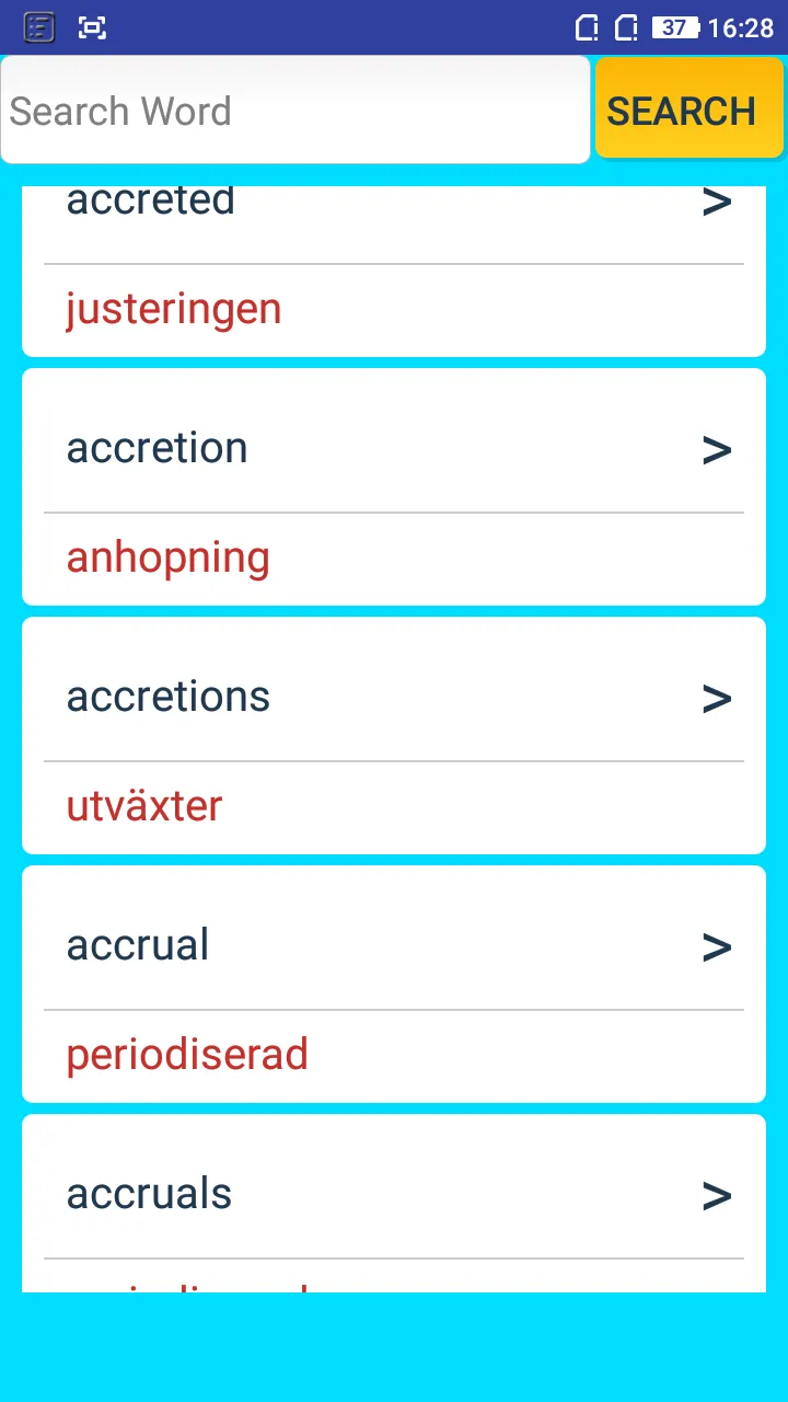 English To Swedish Dictionary | Indus Appstore | Screenshot