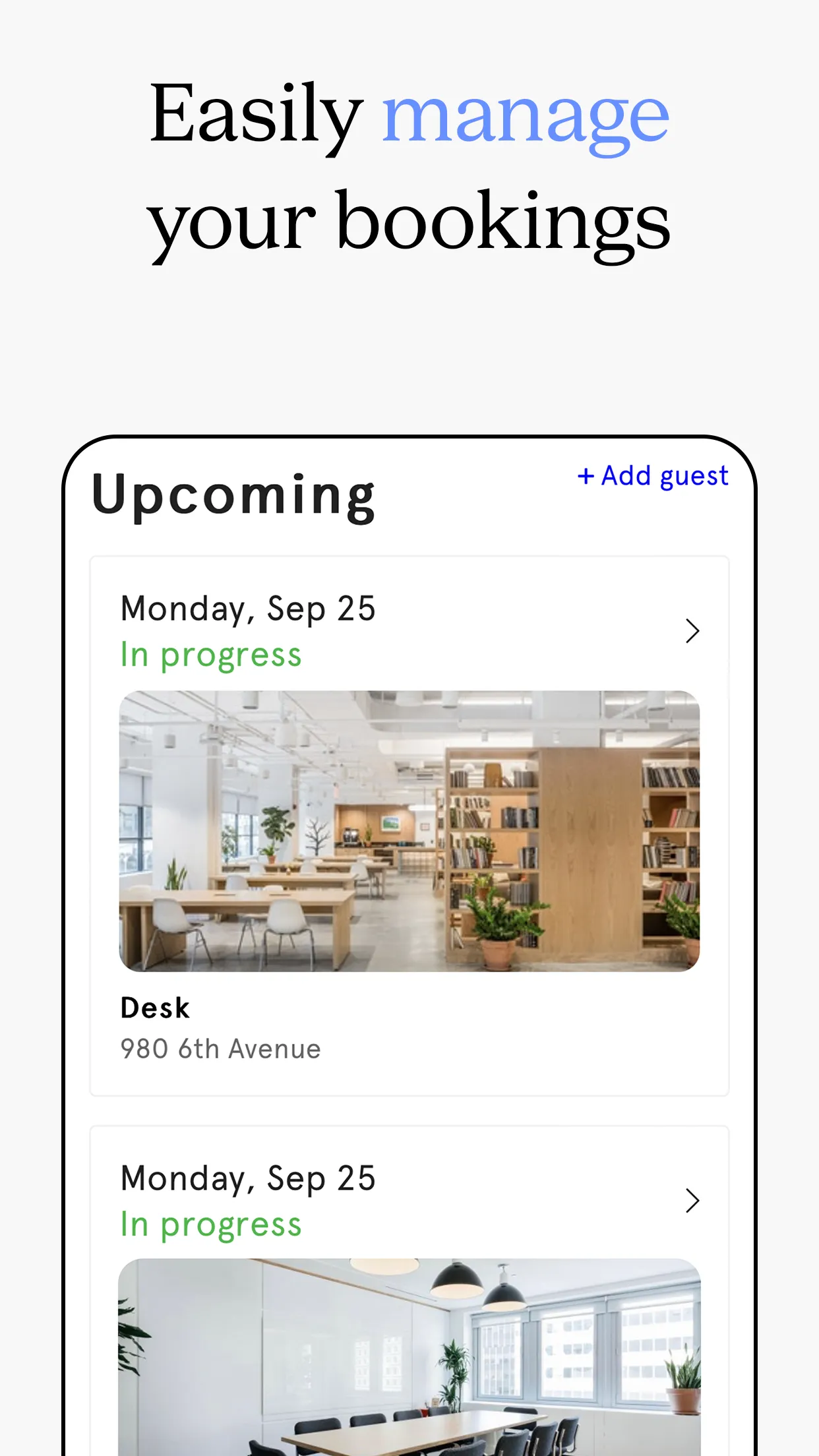 WeWork: Flexible Workspace | Indus Appstore | Screenshot
