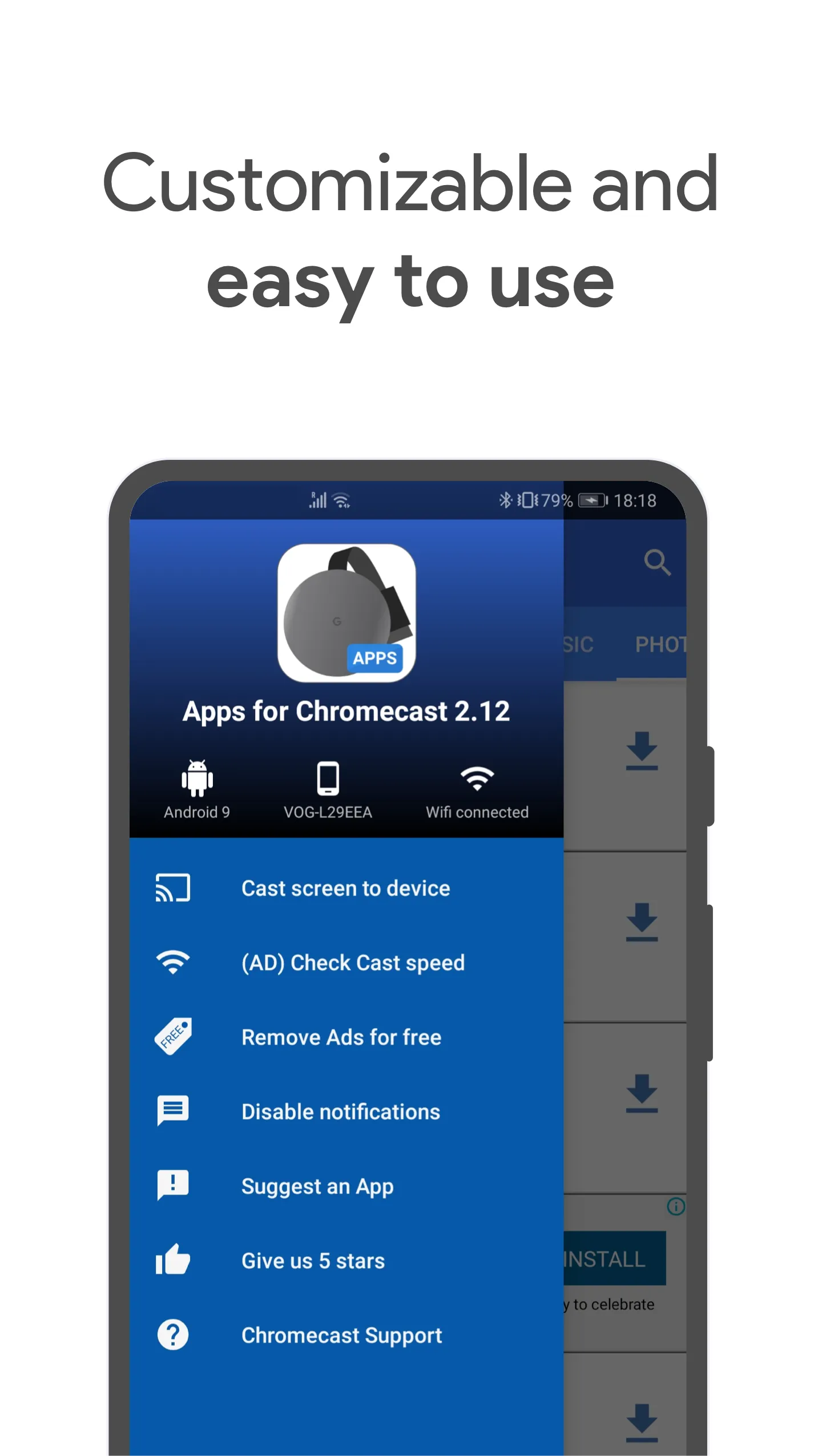 Apps 4 Chromecast & Android TV | Indus Appstore | Screenshot