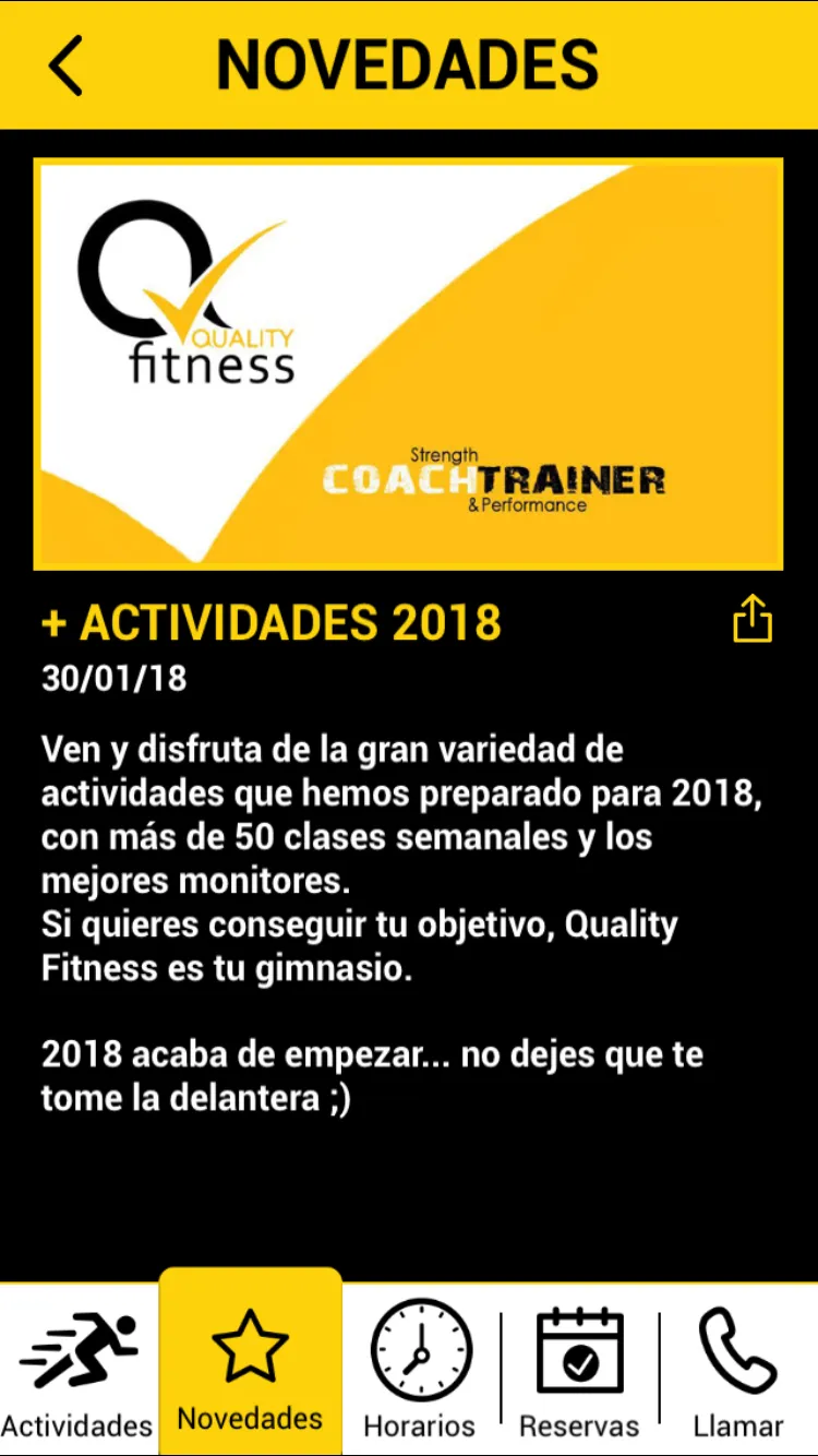 Quality Fitness | Indus Appstore | Screenshot