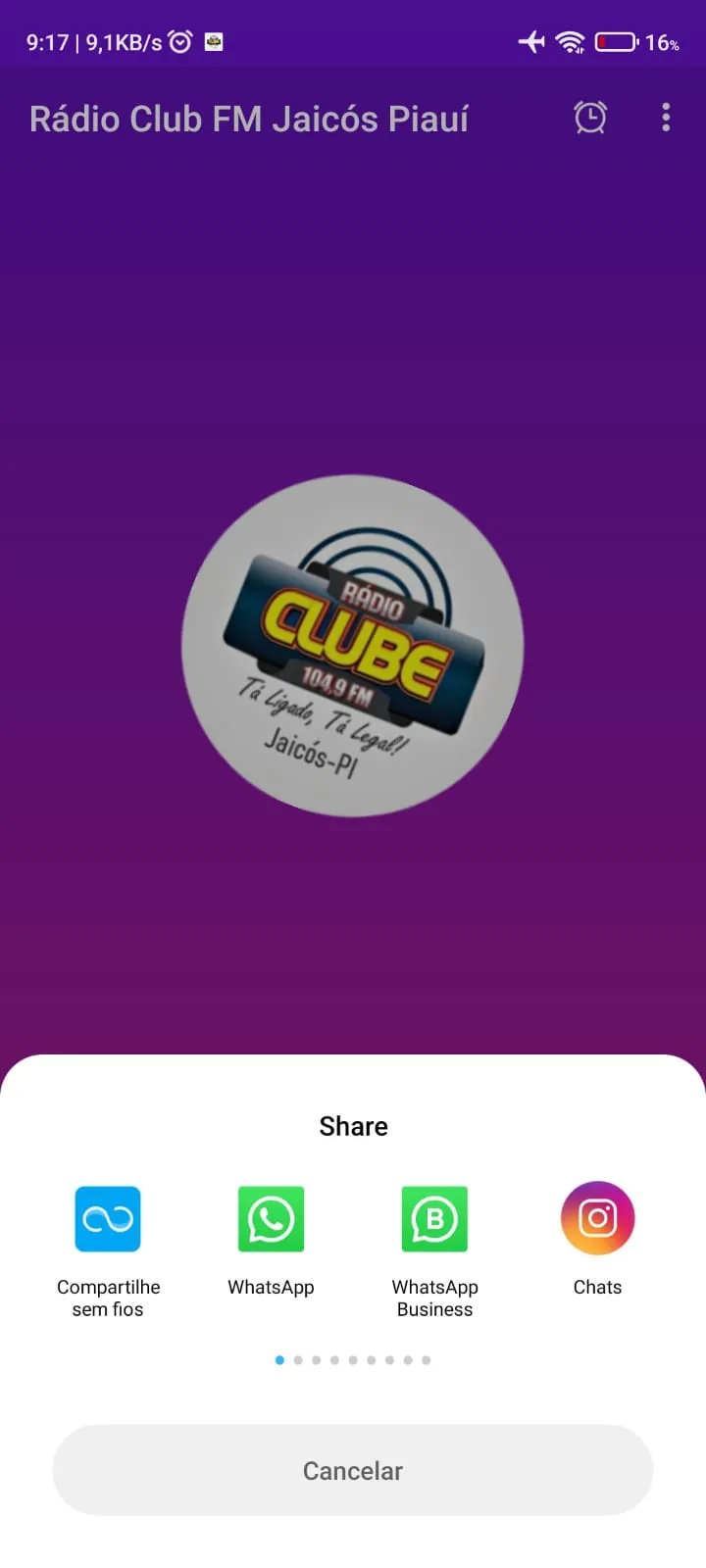 Rádio Clube FM 104.9 Jaicós | Indus Appstore | Screenshot