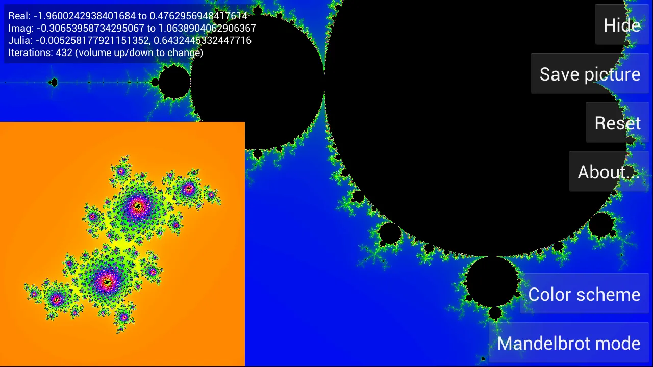 Mandelbrot Explorer | Indus Appstore | Screenshot