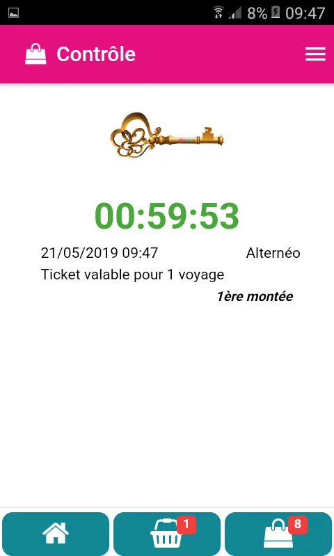 M-Ticket Alternéo | Indus Appstore | Screenshot