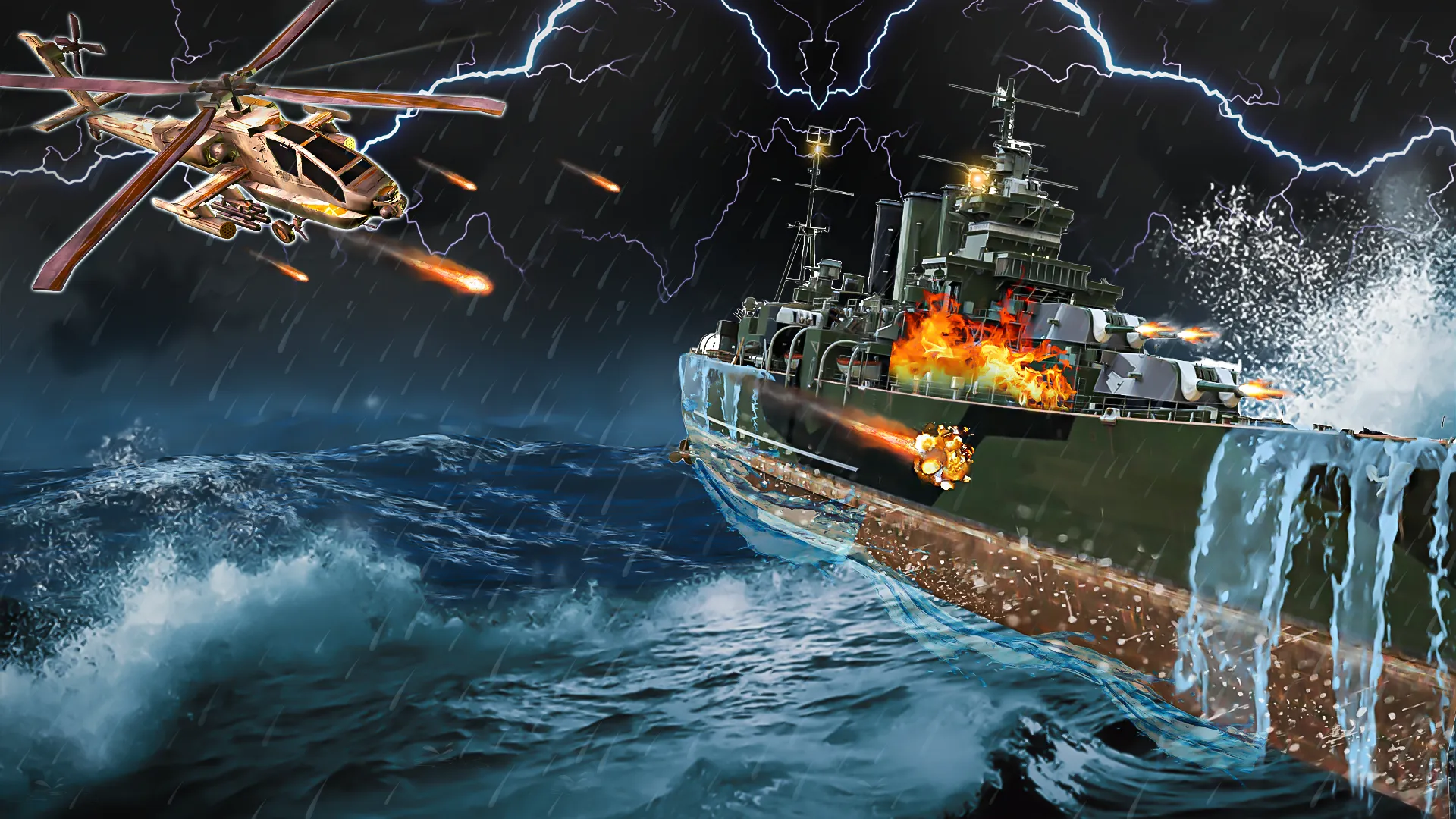 Gunship Helicopter Shooting 3D | Indus Appstore | Screenshot