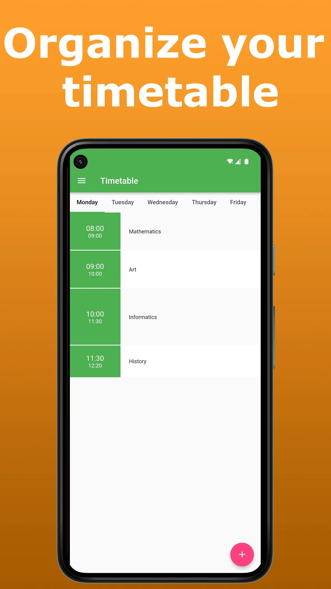 School planner (Diary) | Indus Appstore | Screenshot