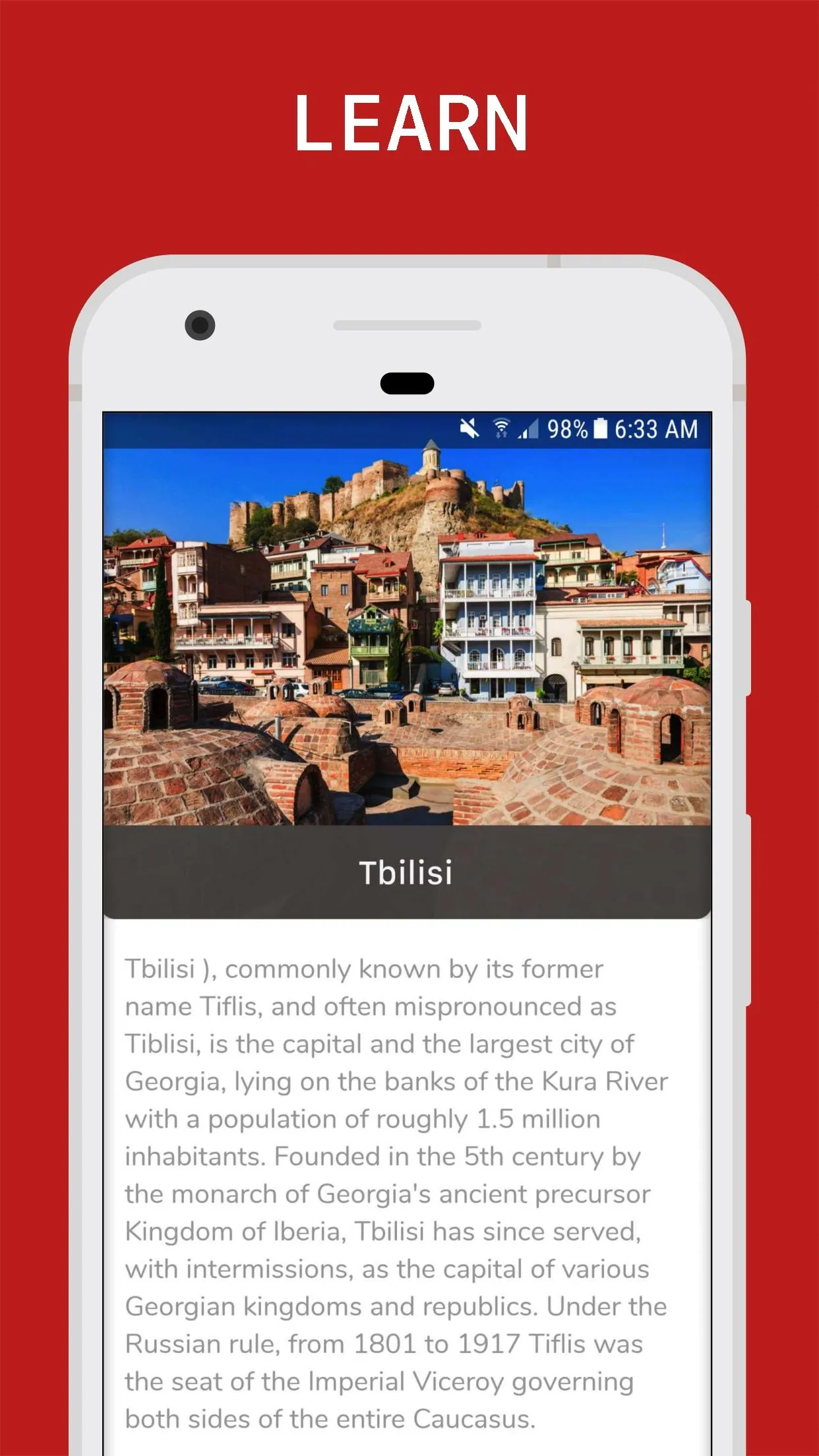 Geordia Travel Guide | Indus Appstore | Screenshot