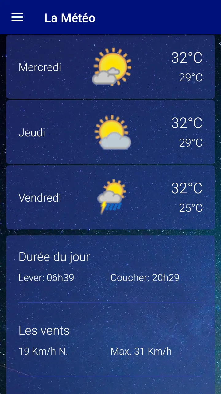 La Météo | Indus Appstore | Screenshot