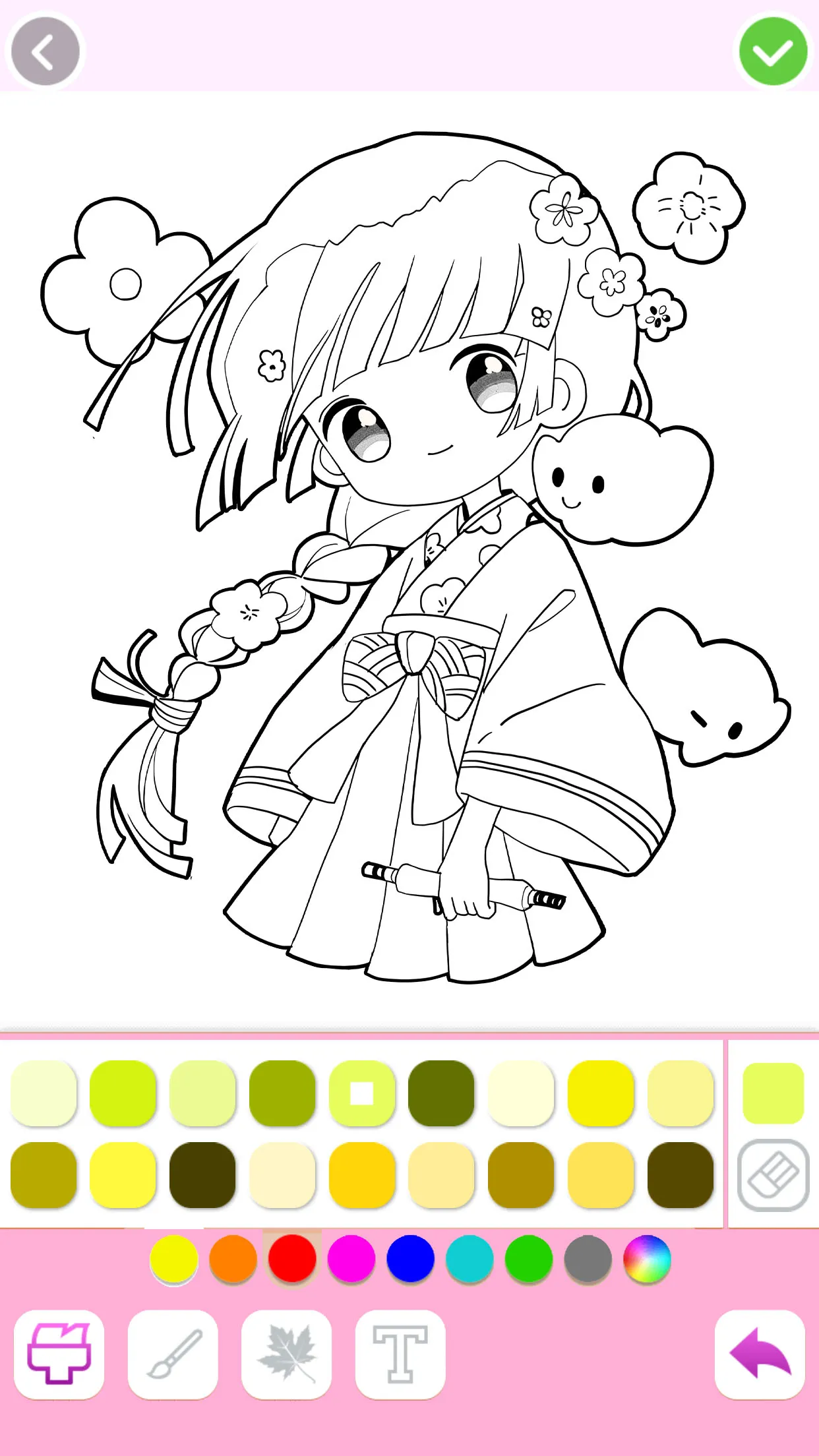 Cute Drawing : Anime Color Fan | Indus Appstore | Screenshot