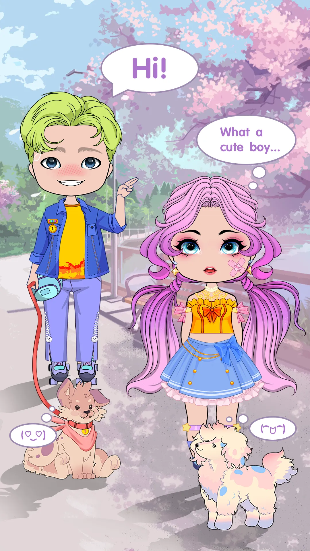 Chibi Doll Dress Up Games | Indus Appstore | Screenshot