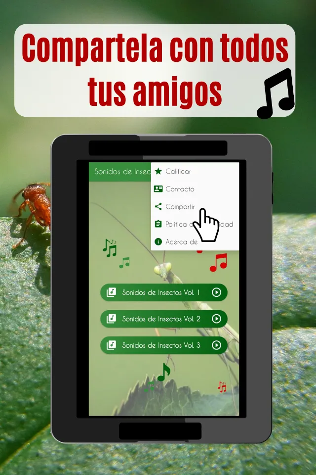 Sonidos de Insectos, zumbidos. | Indus Appstore | Screenshot