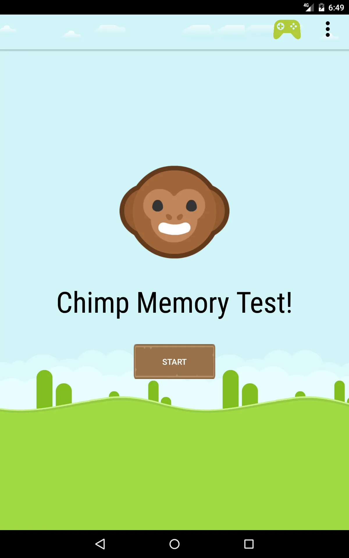 Chimp Memory Test | Indus Appstore | Screenshot