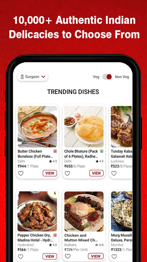 JustMyRoots: Food Delivery App | Indus Appstore | Screenshot