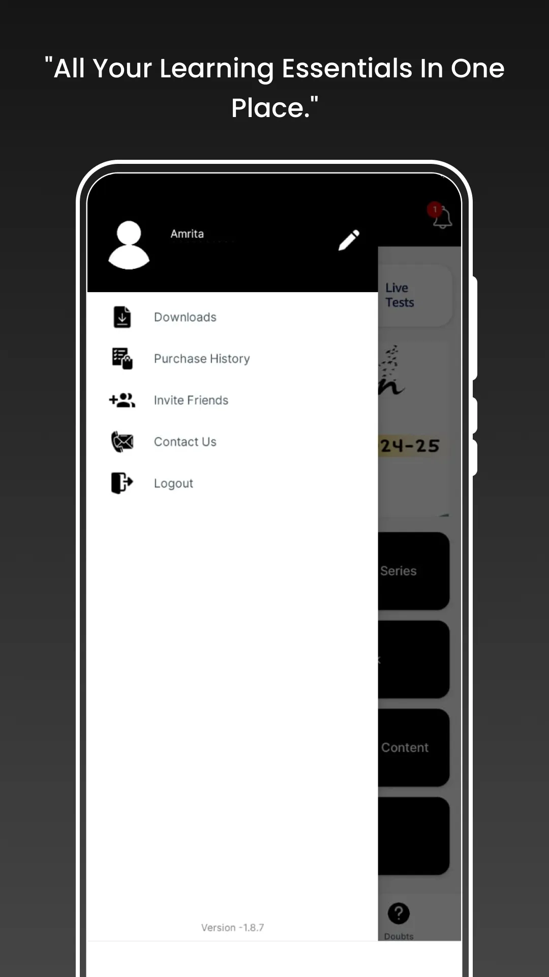 Gradeup Study | Indus Appstore | Screenshot