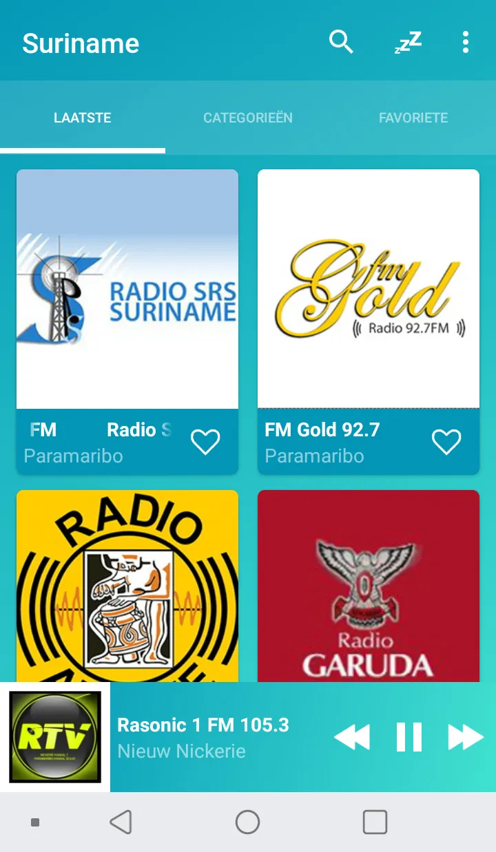 Suriname radios online | Indus Appstore | Screenshot