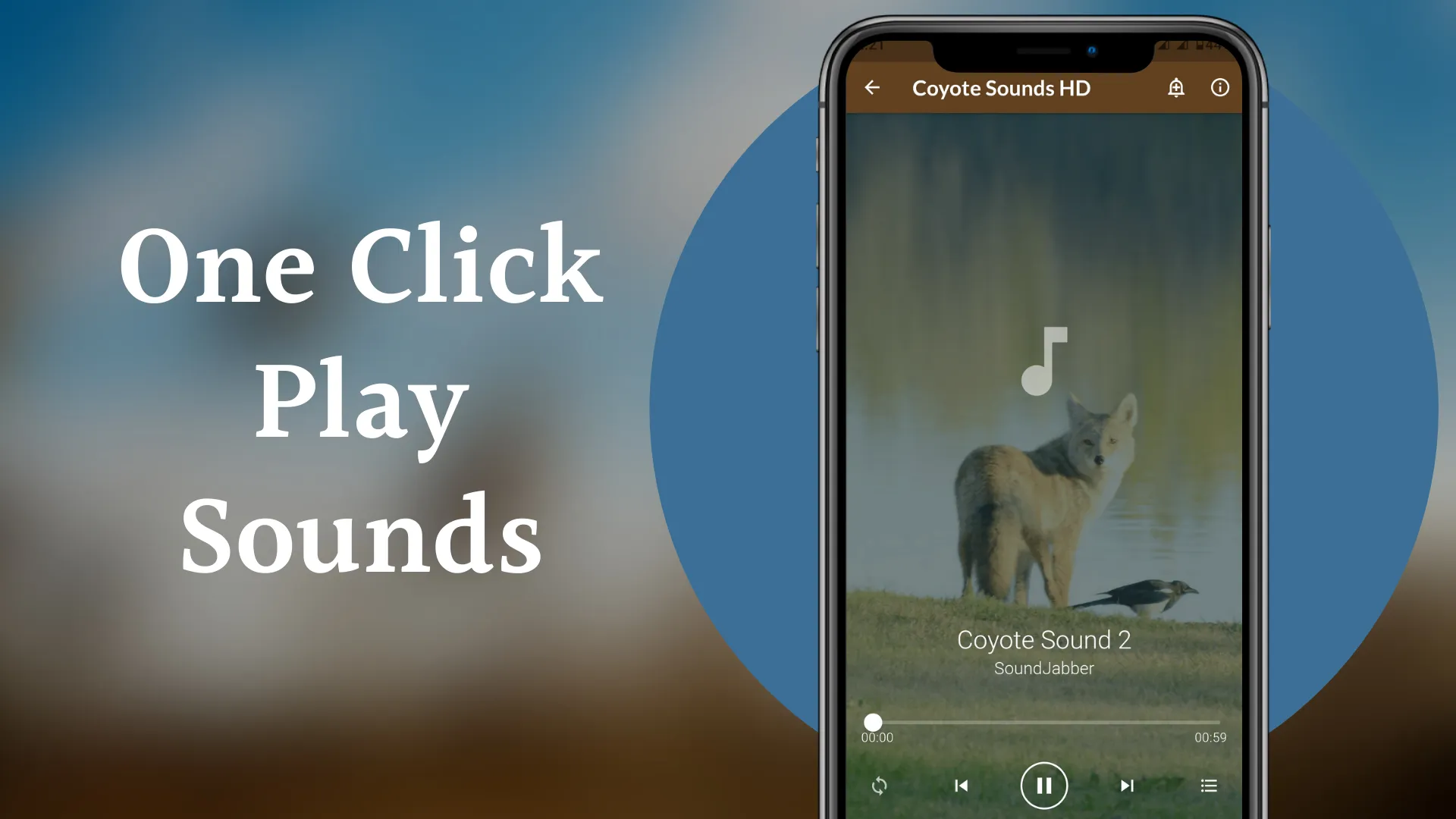 Coyote Sounds & Calls | Indus Appstore | Screenshot