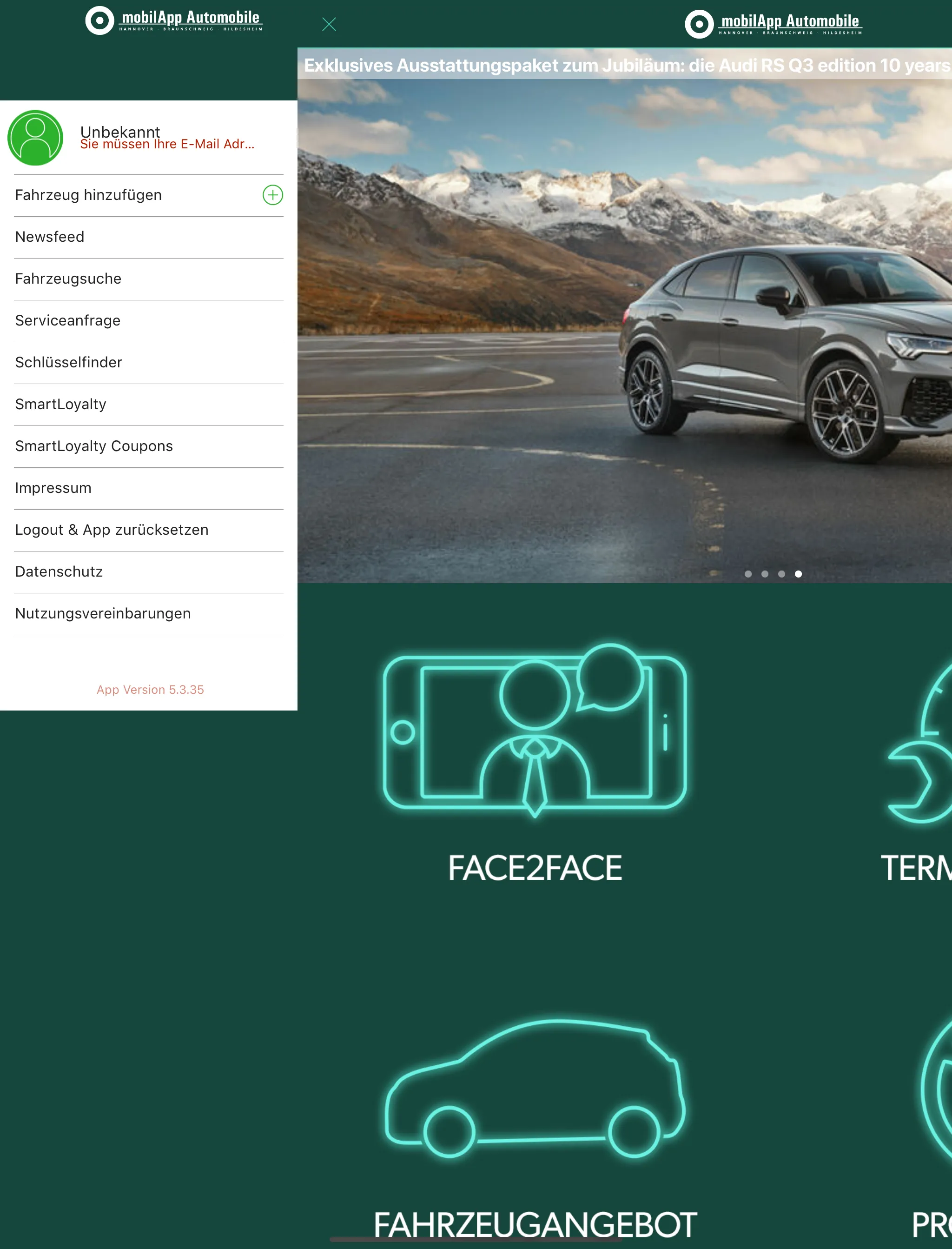 mobilApp: Ihr smartes Autohaus | Indus Appstore | Screenshot