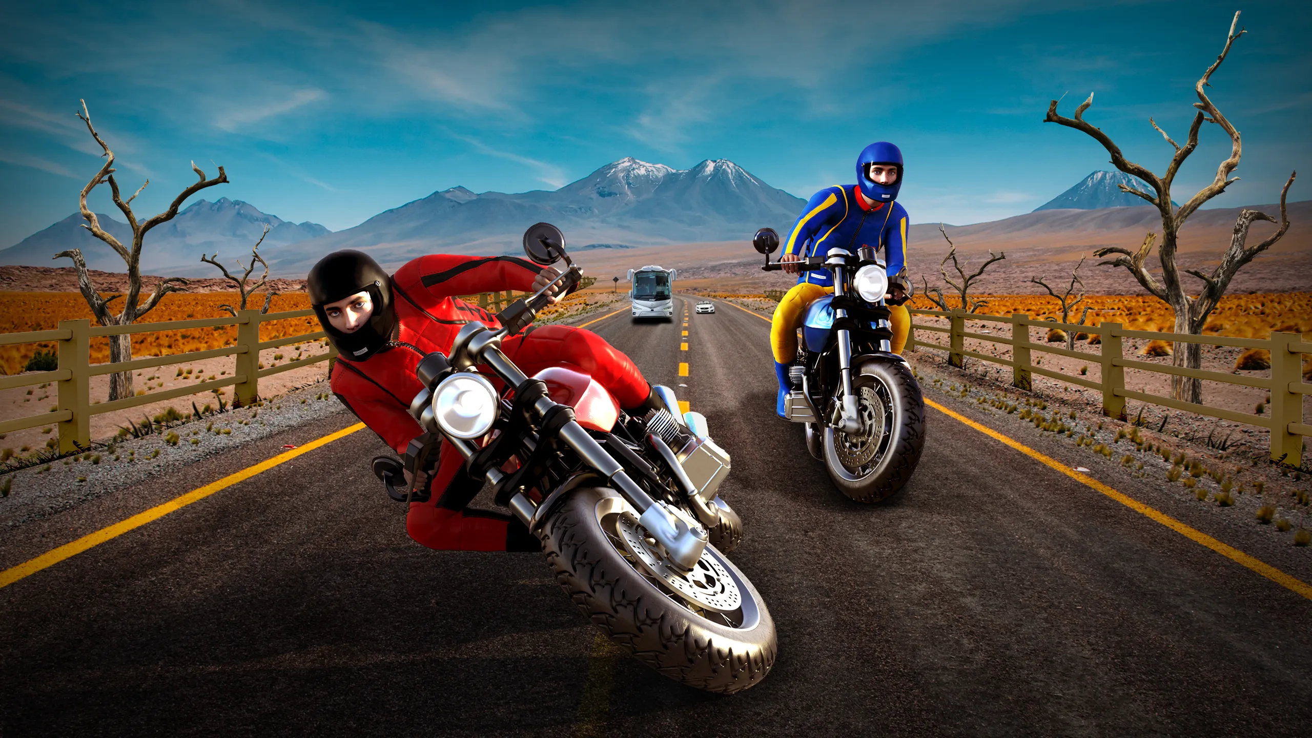 Highway Stunt Bike Riders : VR | Indus Appstore | Screenshot