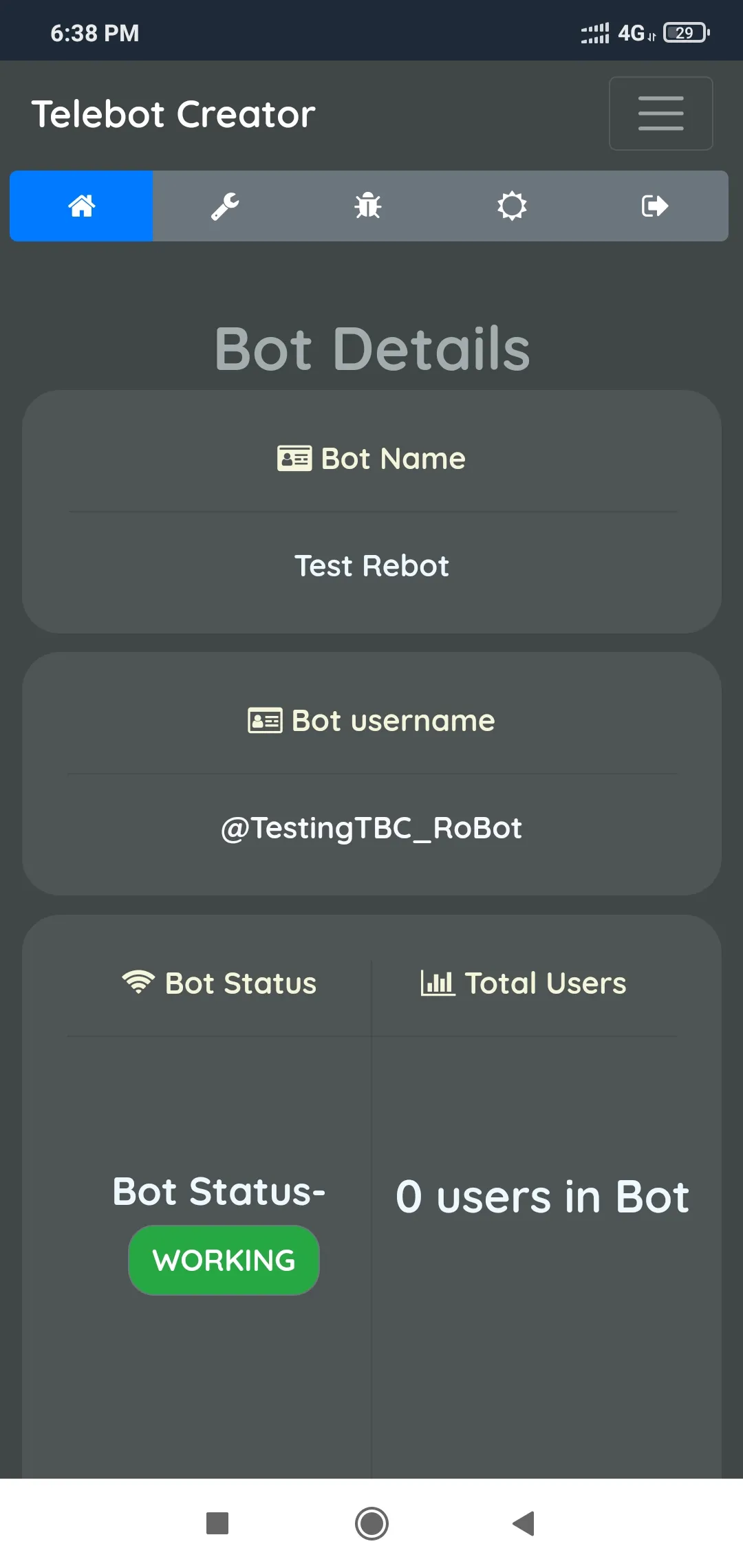 Telebot Creator: Build Telebot | Indus Appstore | Screenshot