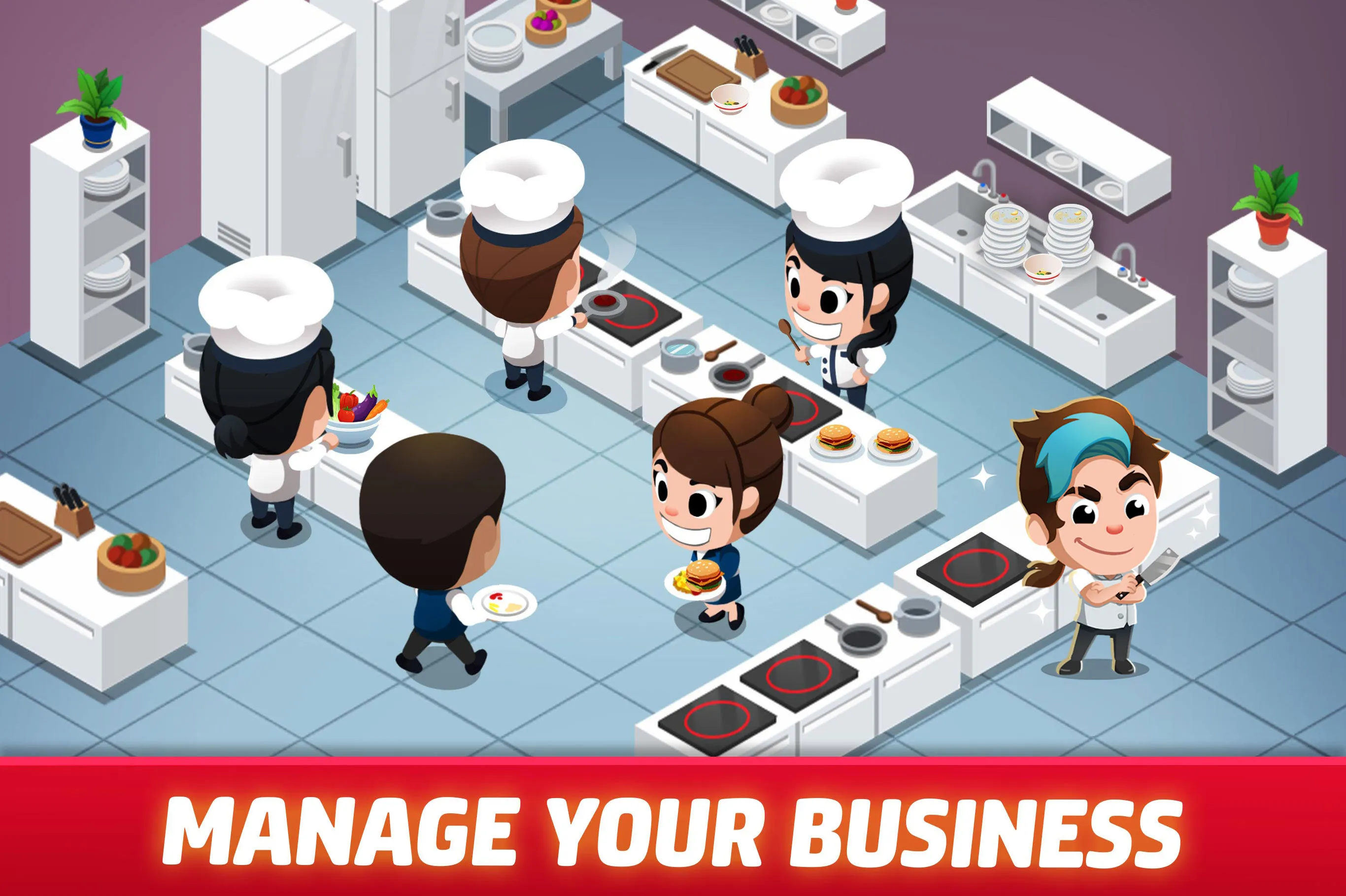 Idle Restaurant Tycoon: Empire | Indus Appstore | Screenshot