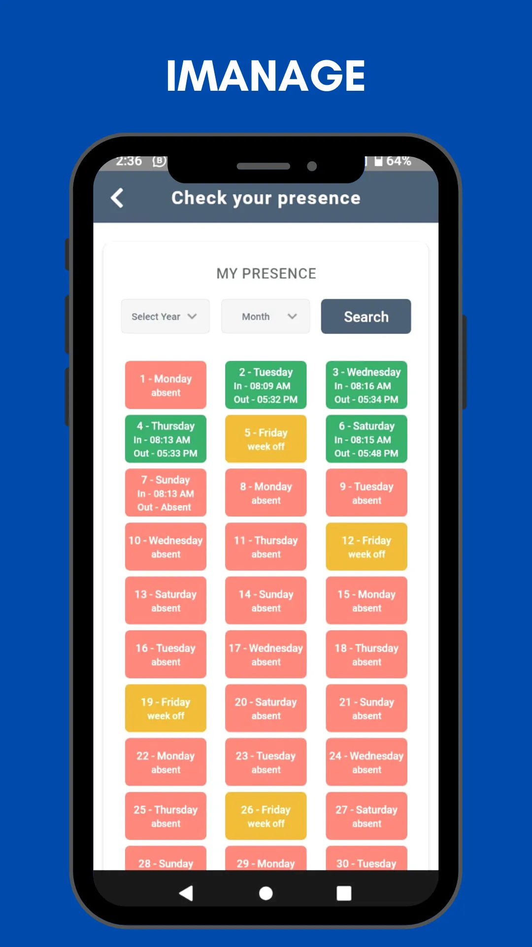 i-manage | Indus Appstore | Screenshot