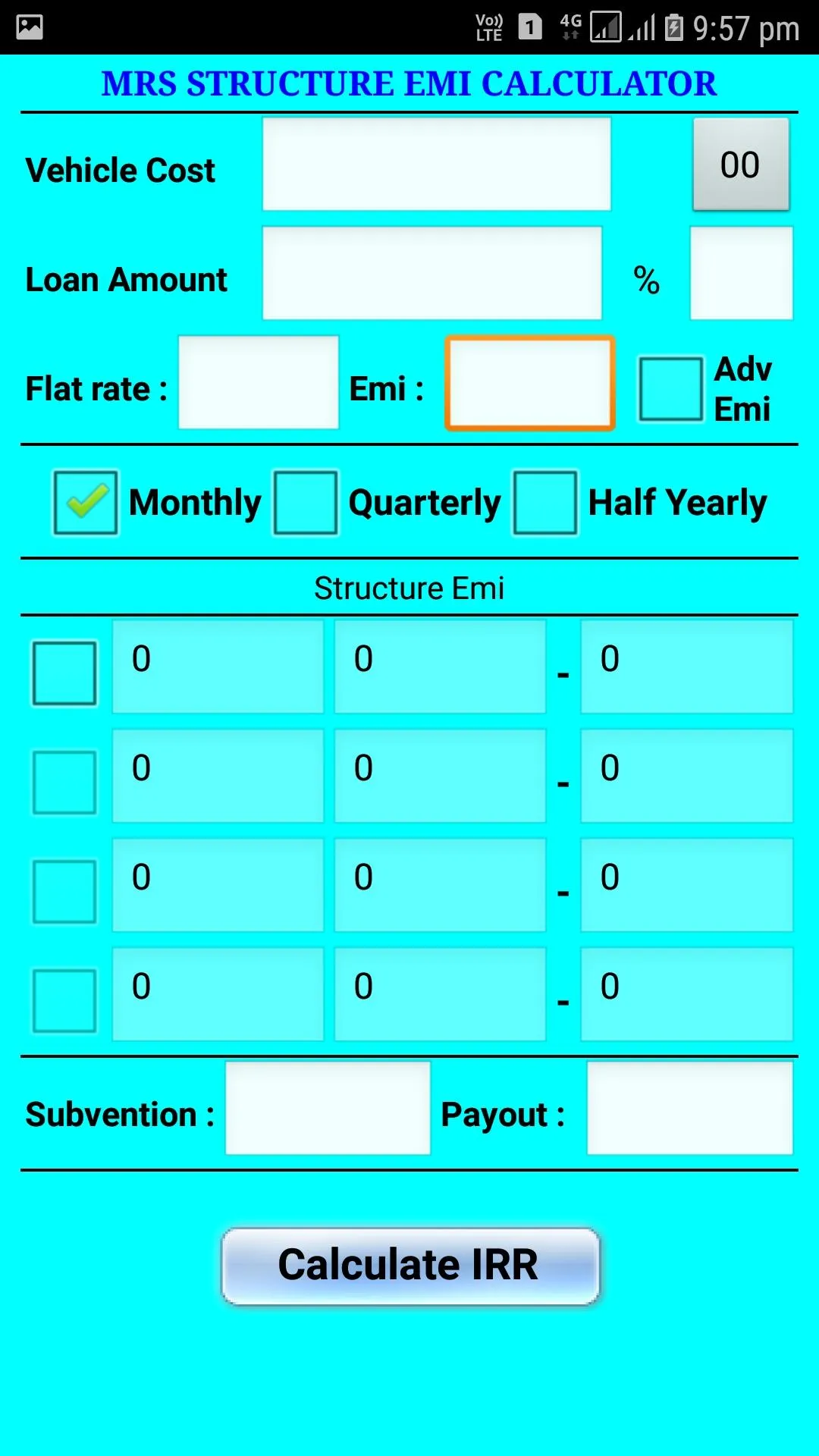 MRS Emi Calculator | Indus Appstore | Screenshot