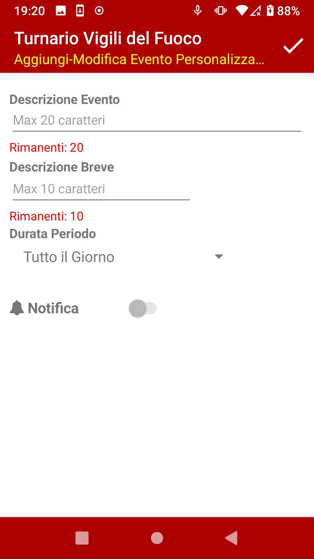 Turnario Vigili del Fuoco | Indus Appstore | Screenshot