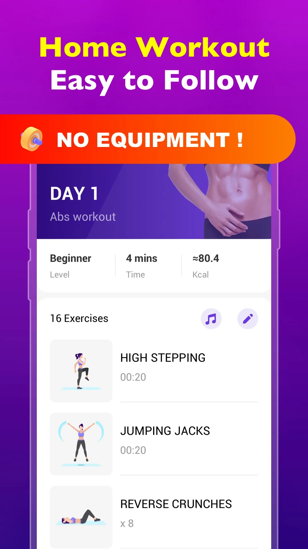 Home Workout - Lose Weight | Indus Appstore | Screenshot