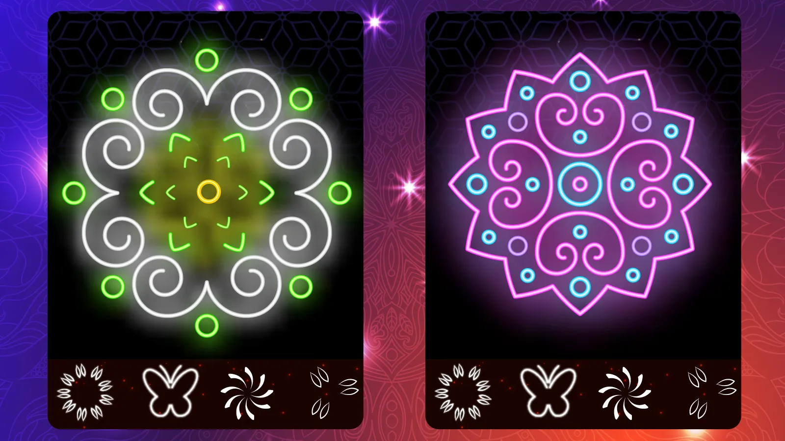 Glow Doodle Art - Color & Draw | Indus Appstore | Screenshot