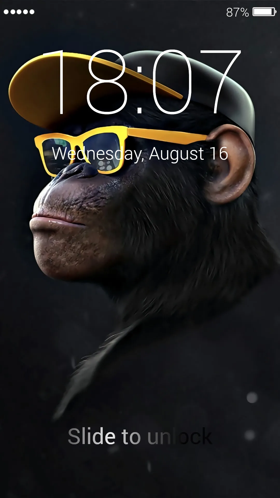 Monkey Lock Screen & Wallpaper | Indus Appstore | Screenshot