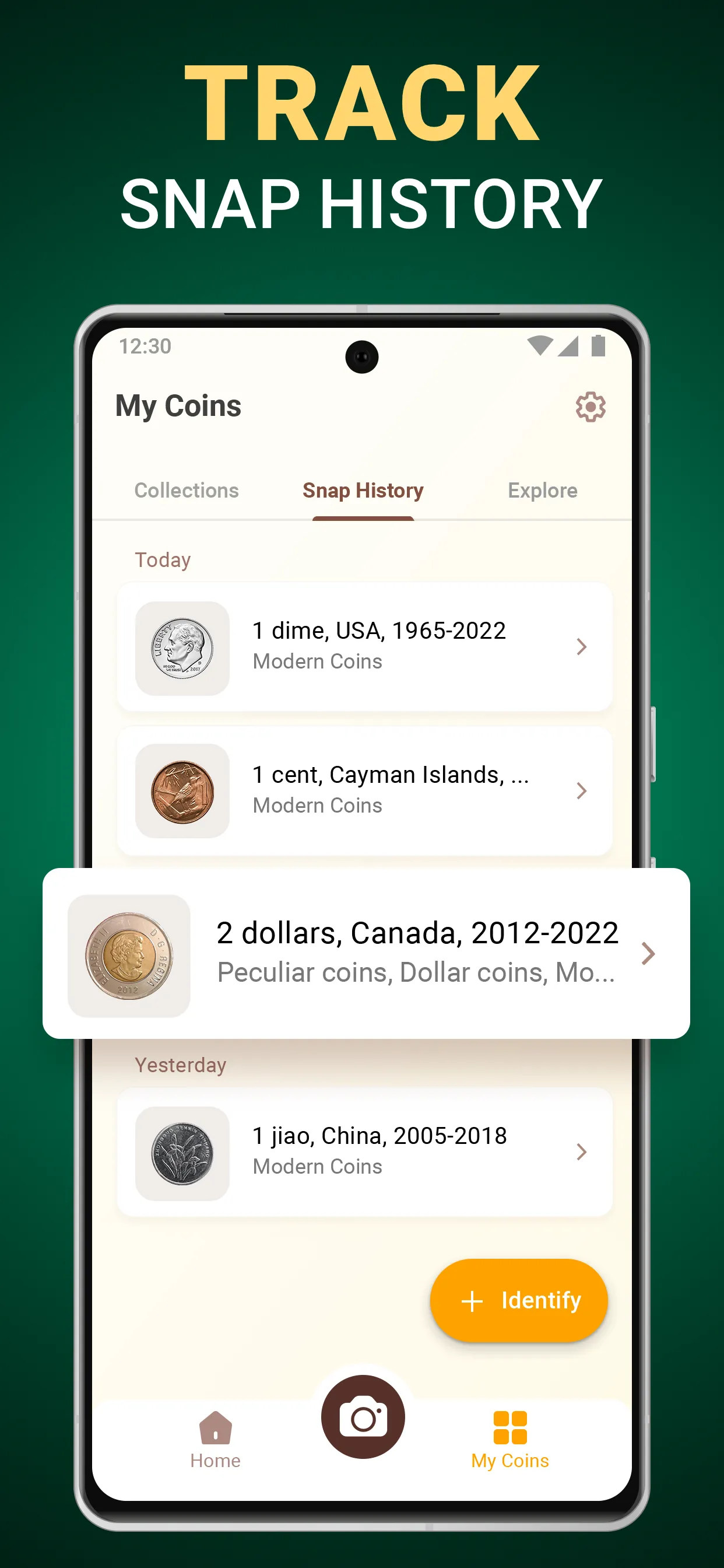 Coin ID - Coin Identifier | Indus Appstore | Screenshot