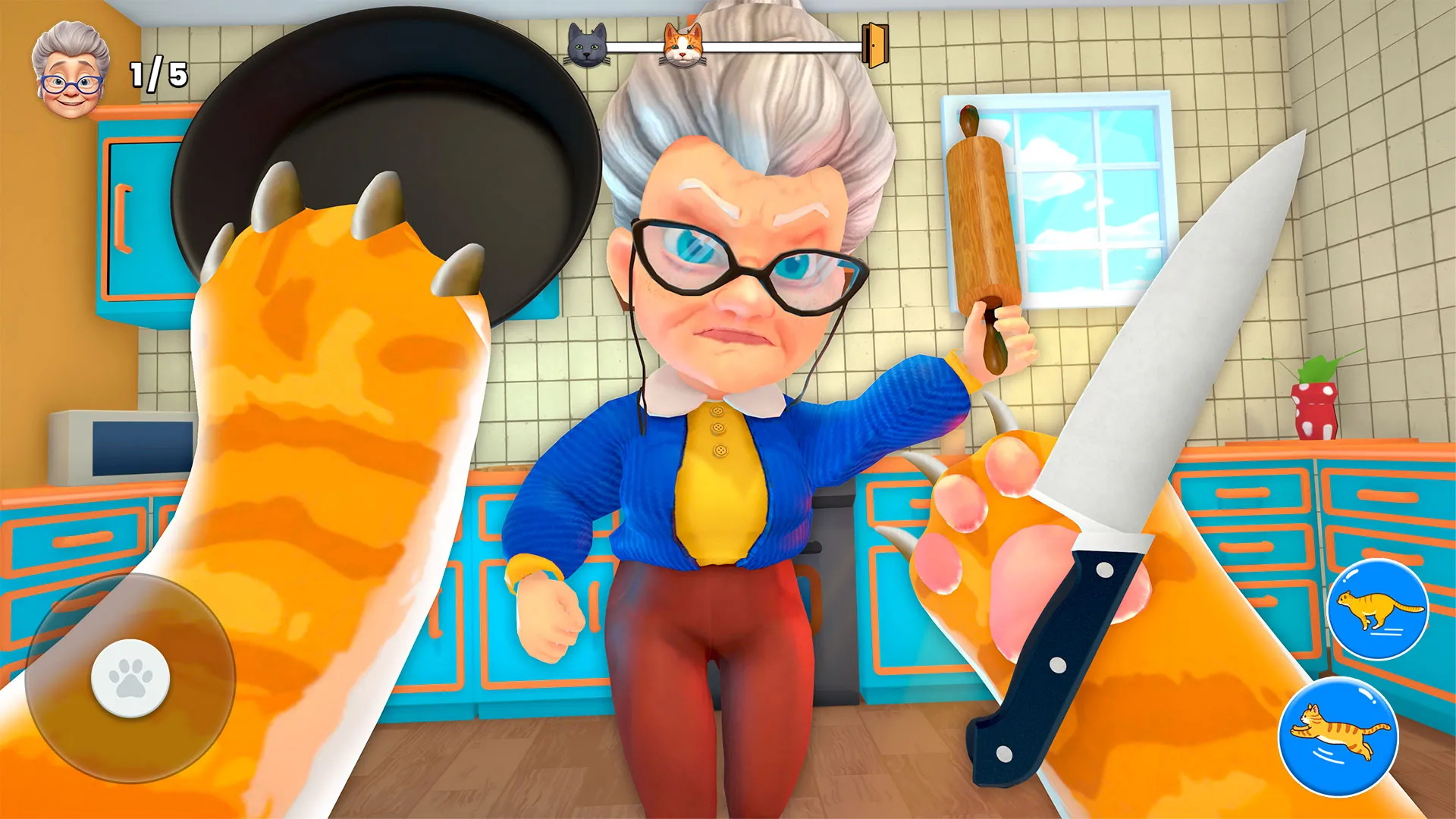 Bad Cat Simulator: Prank Gran | Indus Appstore | Screenshot