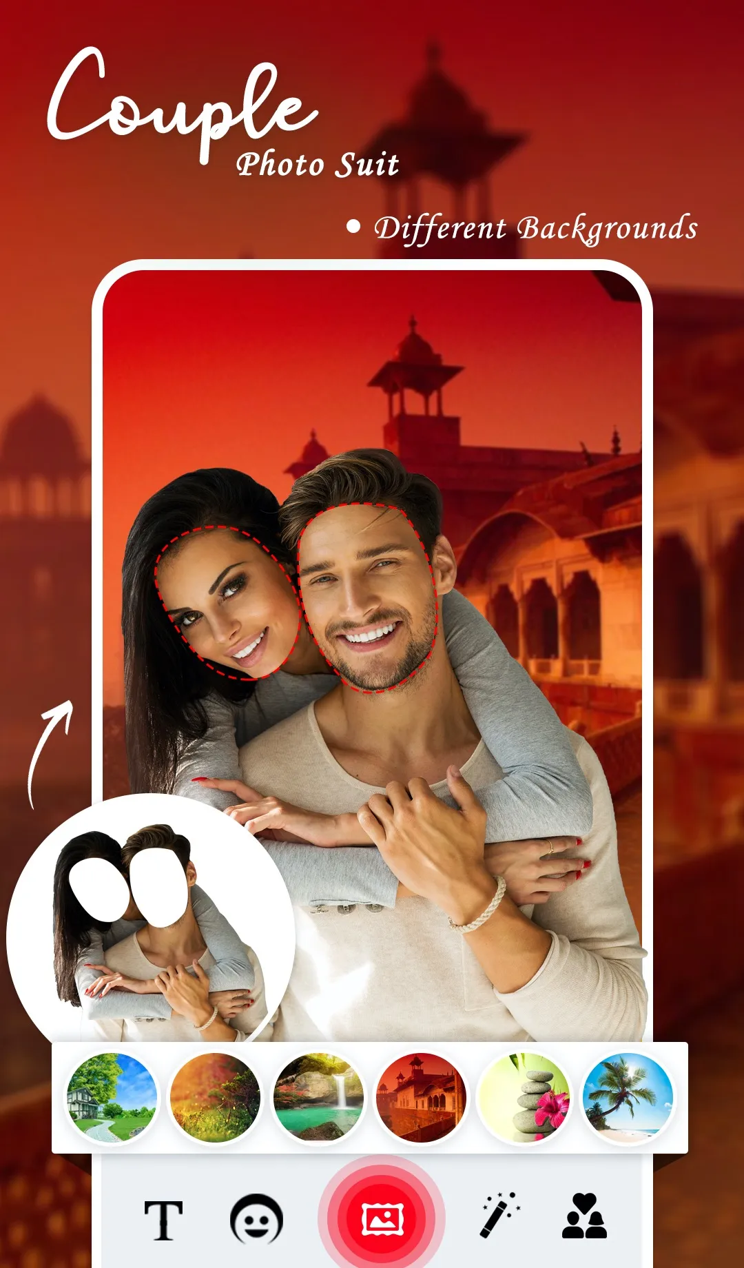 Couple Photo Suit | Indus Appstore | Screenshot