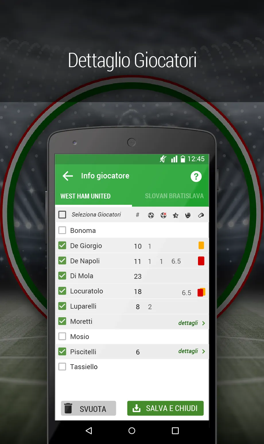 Campionato Spezzino | Indus Appstore | Screenshot