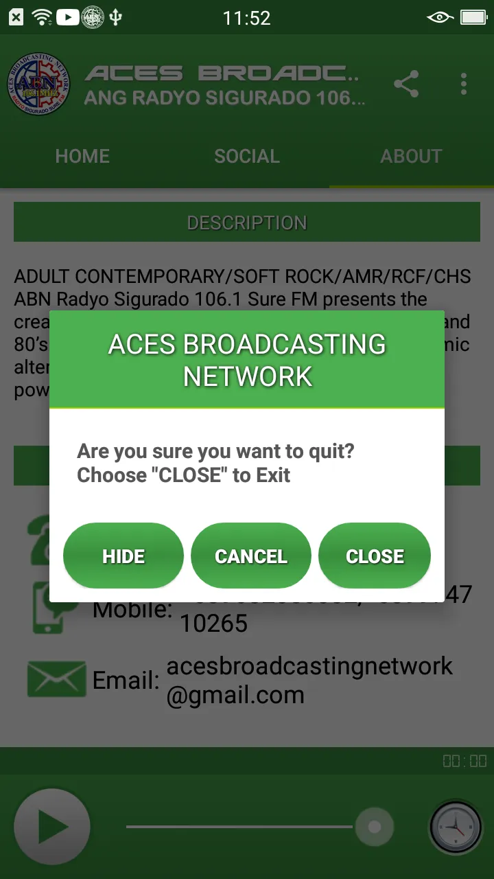 ACES BROADCASTING NETWORK | Indus Appstore | Screenshot