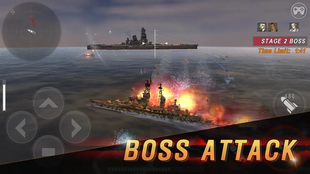 WARSHIP BATTLE:3D World War II | Indus Appstore | Screenshot